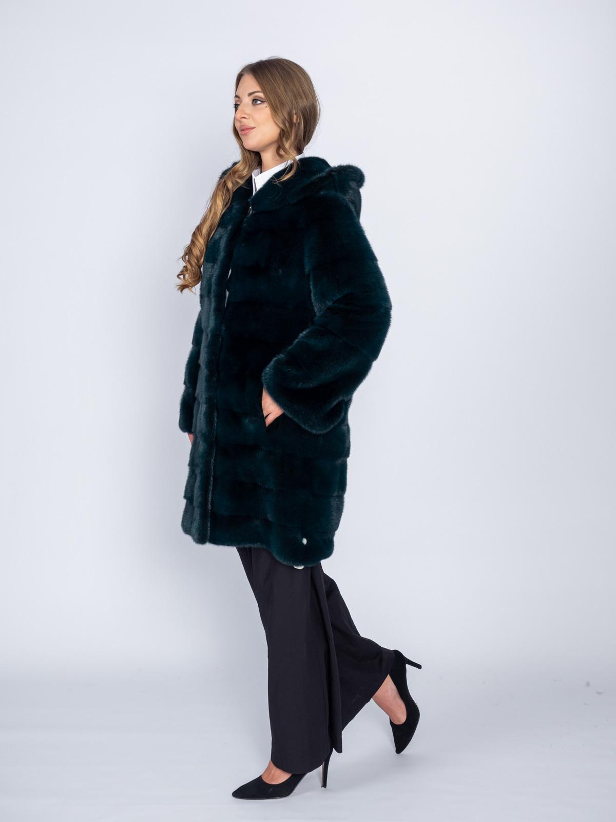 Шуба из меха норки женская Меха России 544