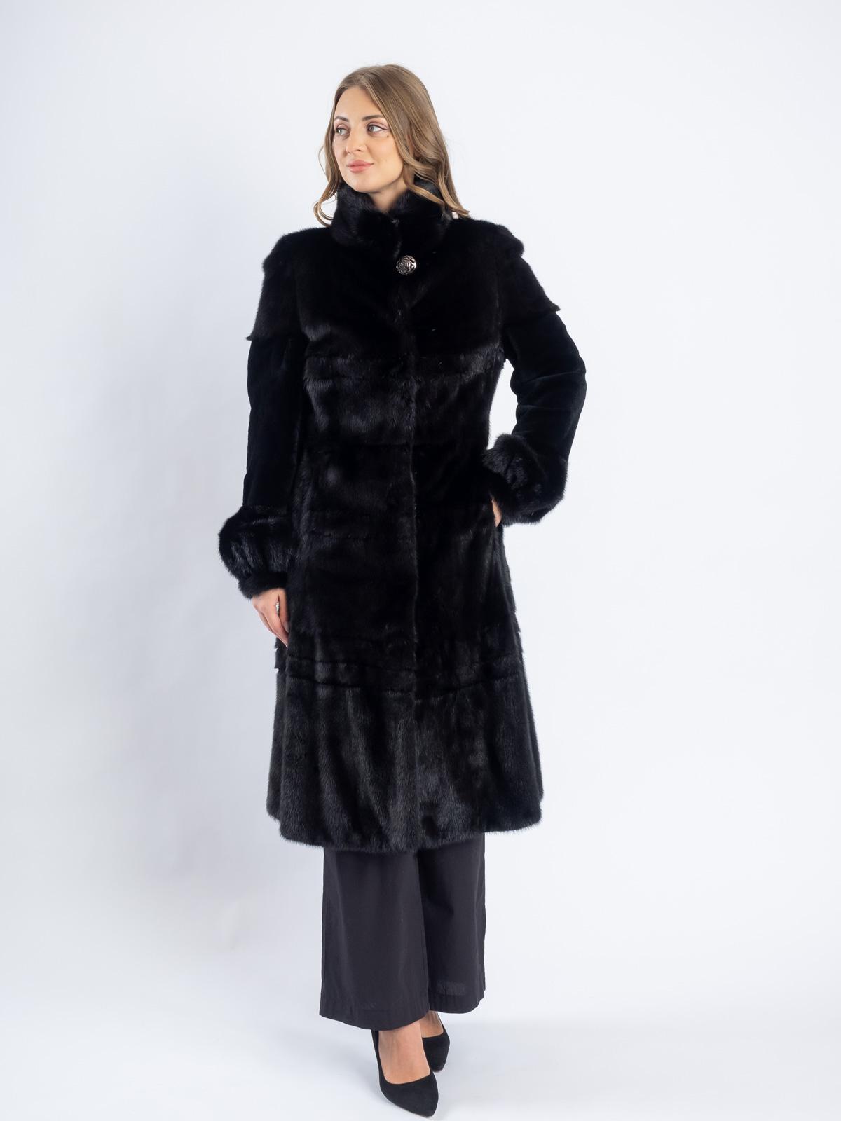 Шуба женская из меха норки Френч №3