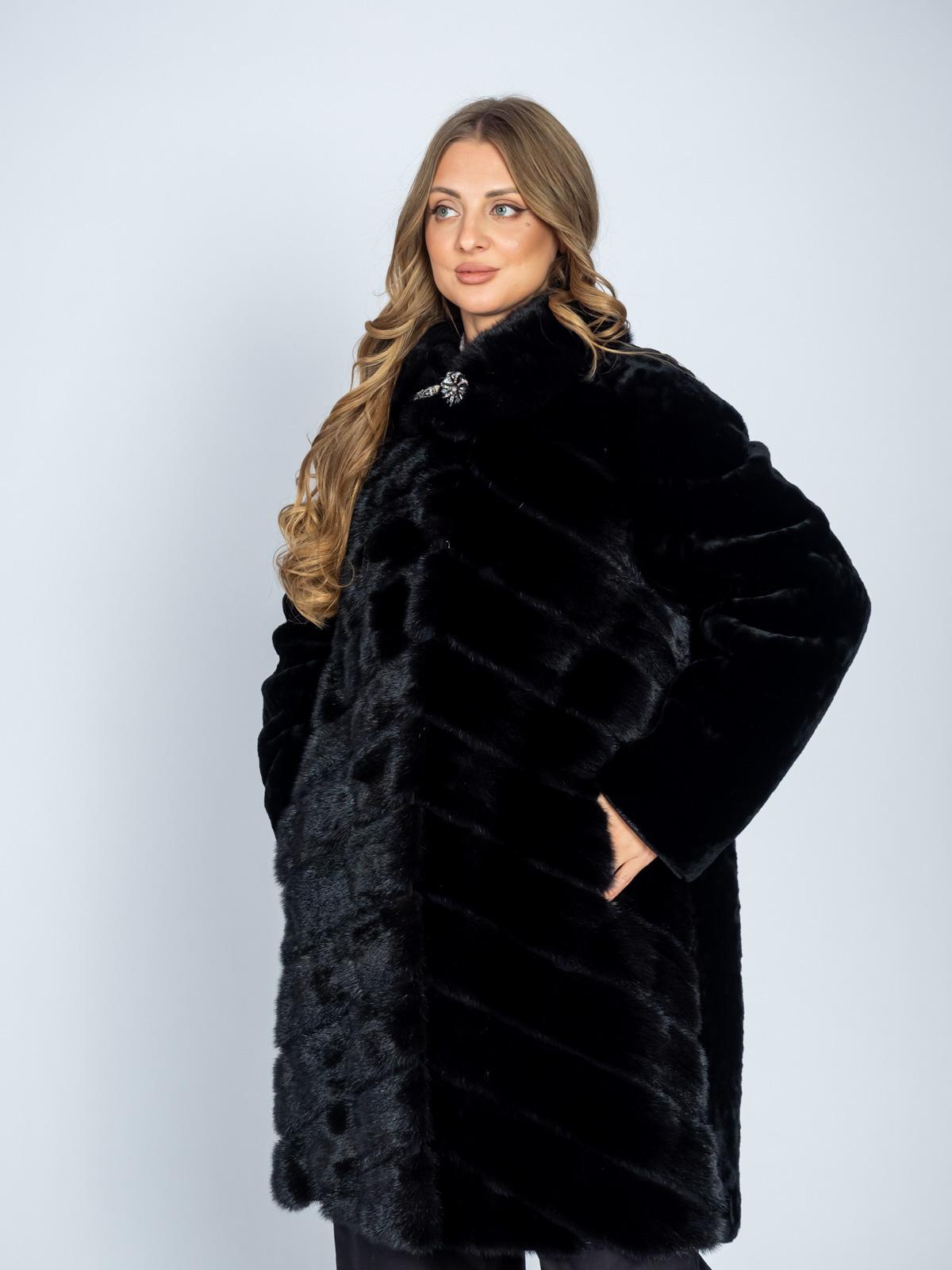 Шуба женская из меха овчины Simakhov 904/3