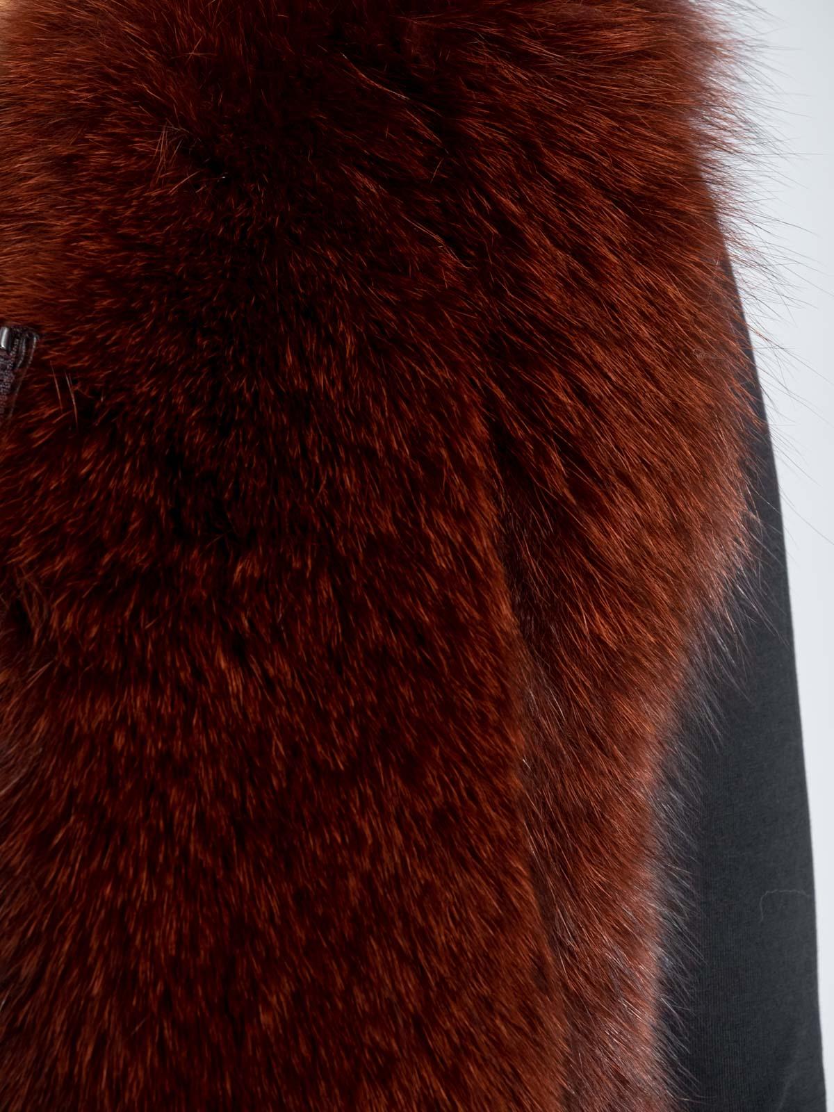 Жилет женский из меха песца Империя Меха П 29