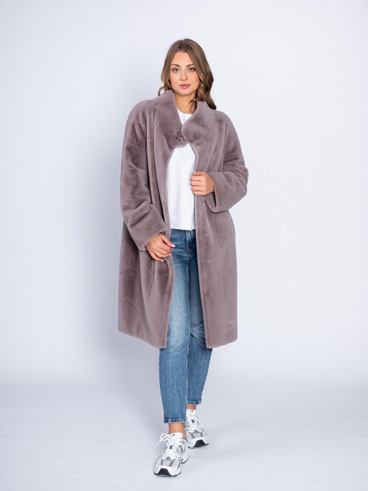 Шуба из эко-меха Simakhov SM1708