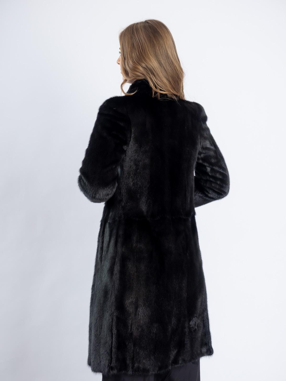 Шуба норковая женская Френч пластины