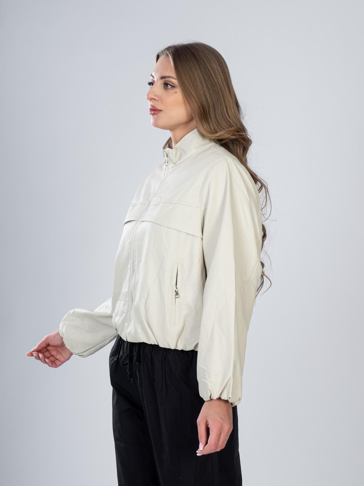 Куртка из эко-кожи женская 063