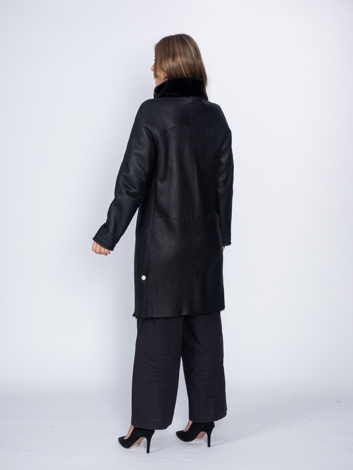 Дубленка женская из овчины Mefi K-1654