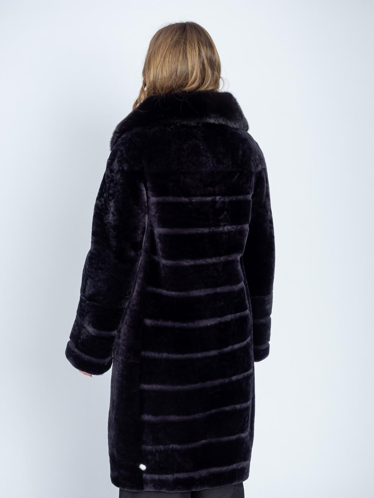 Шуба женская из меха овчины Emilio Furs 3СД-5748