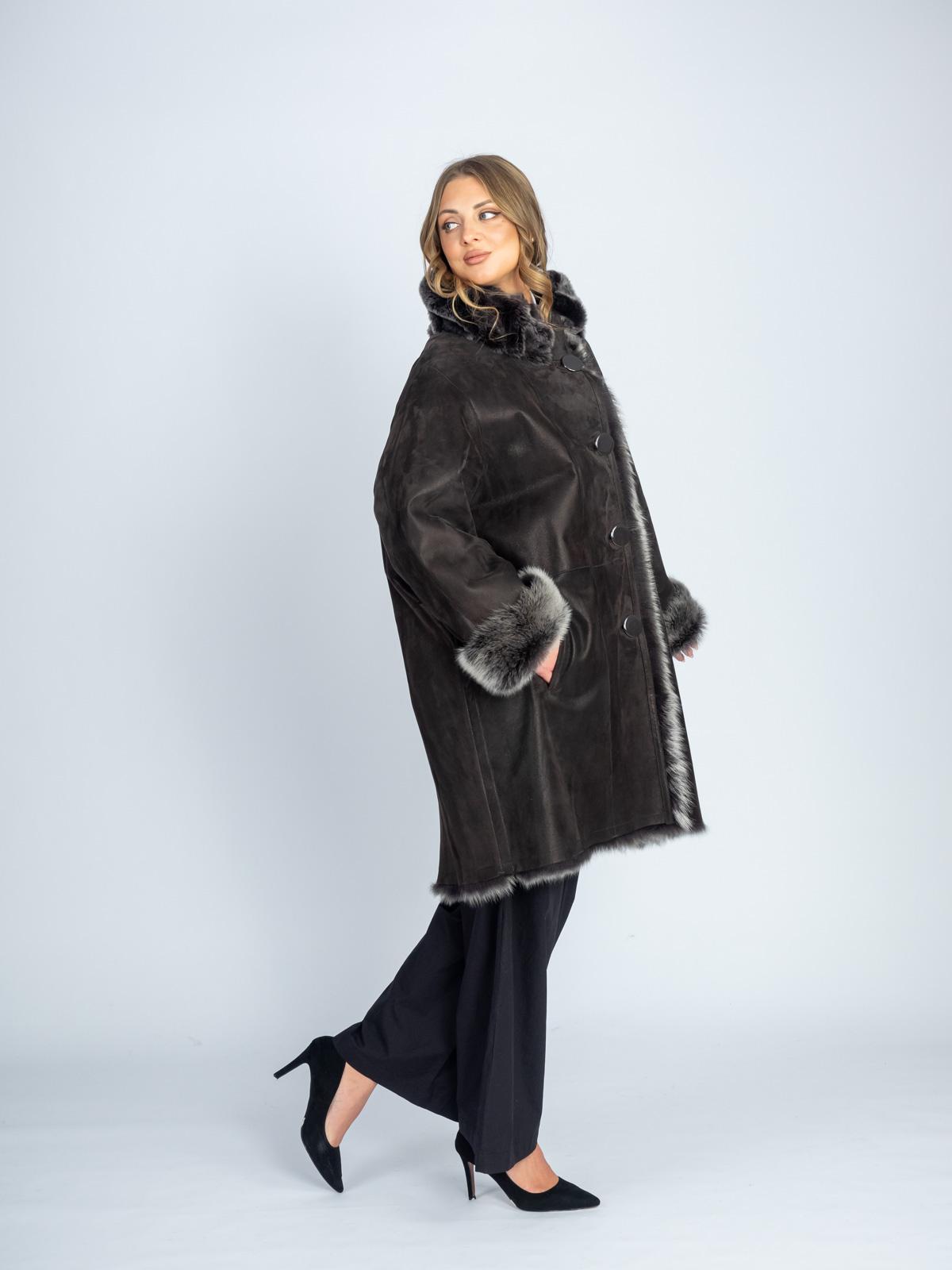 Дубленка женская из овчины OKSA Z-6580