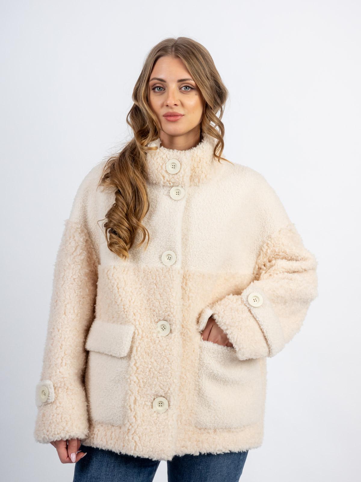 Шуба женская из эко-меха SOFIA C-50