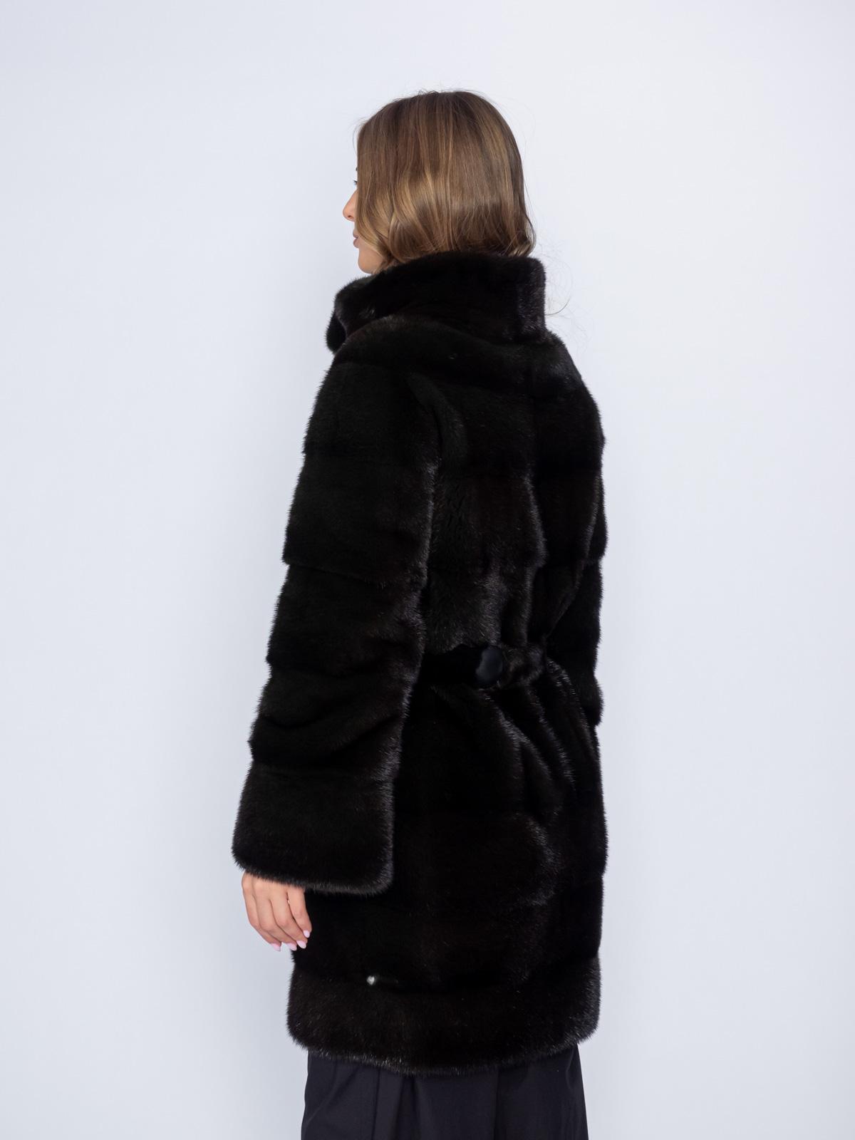 Шуба из меха норки Меха России 376-16