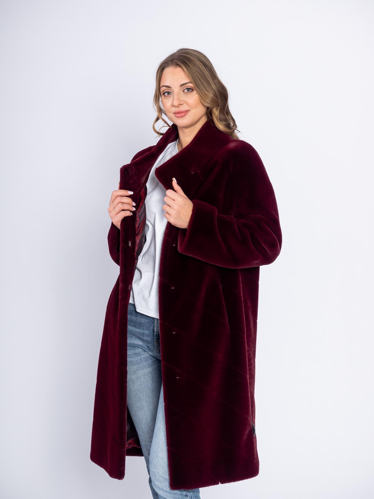 Шуба из эко-меха Simakhov SM1732