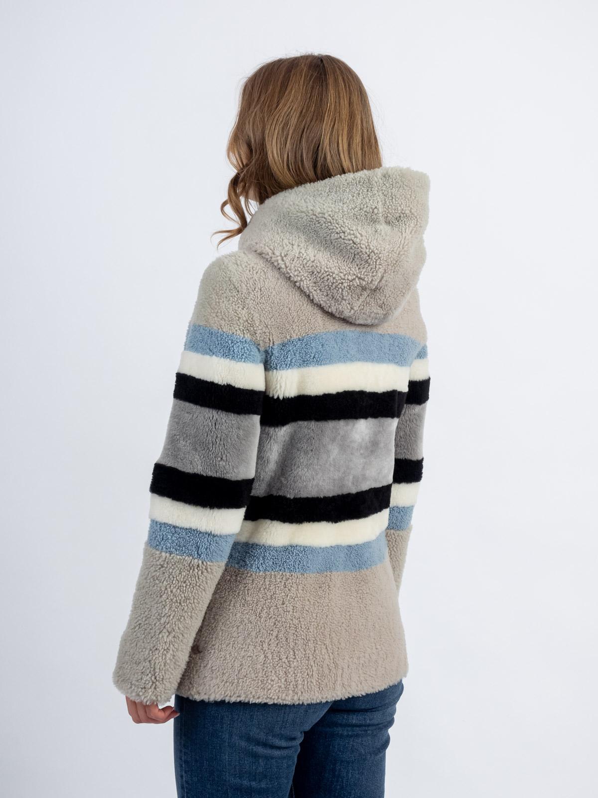 Шуба женская из меха овчины Carnelli BK.018.020