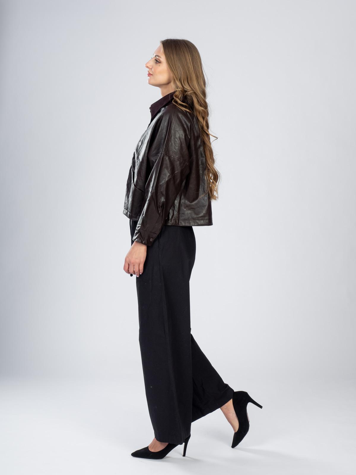 Куртка из эко-кожи женская 25801