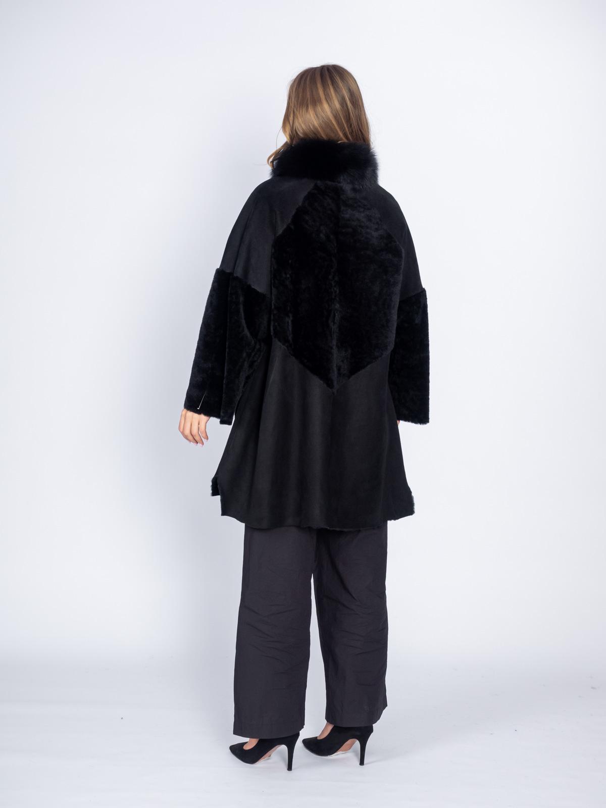 Дубленка женская из овчины Lindi West 6278-95T