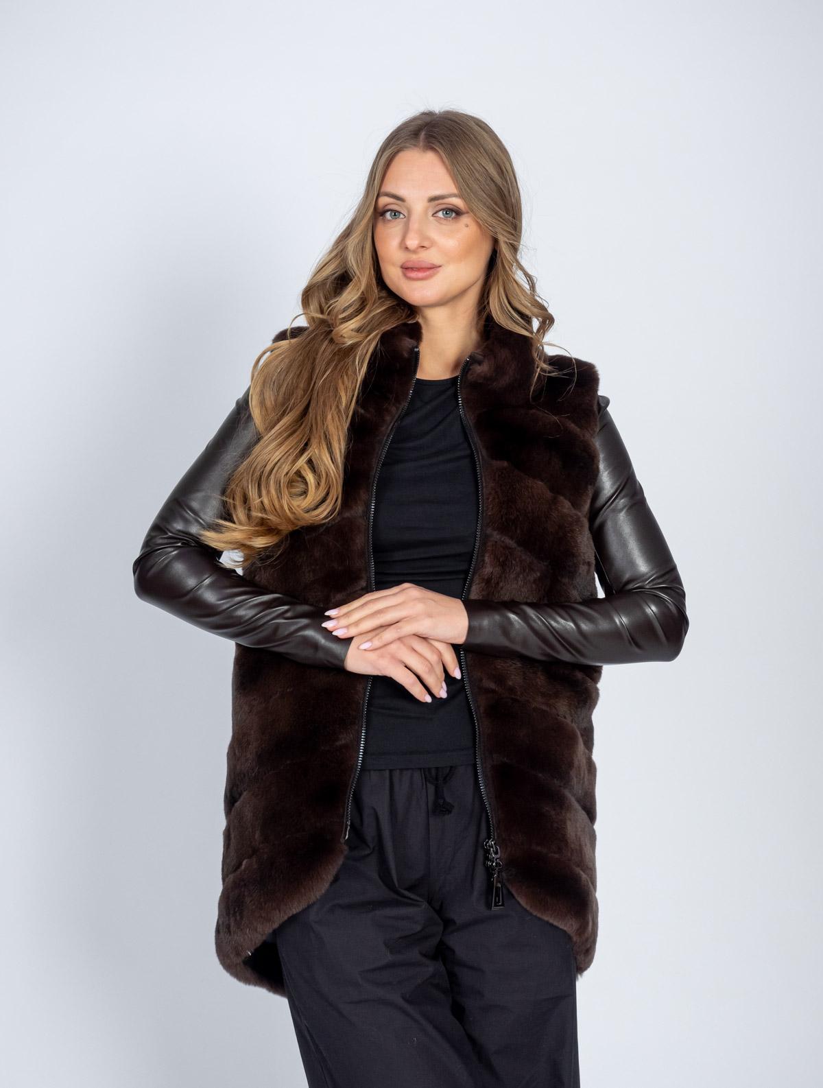 Жилет из меха кролика Меха России 574