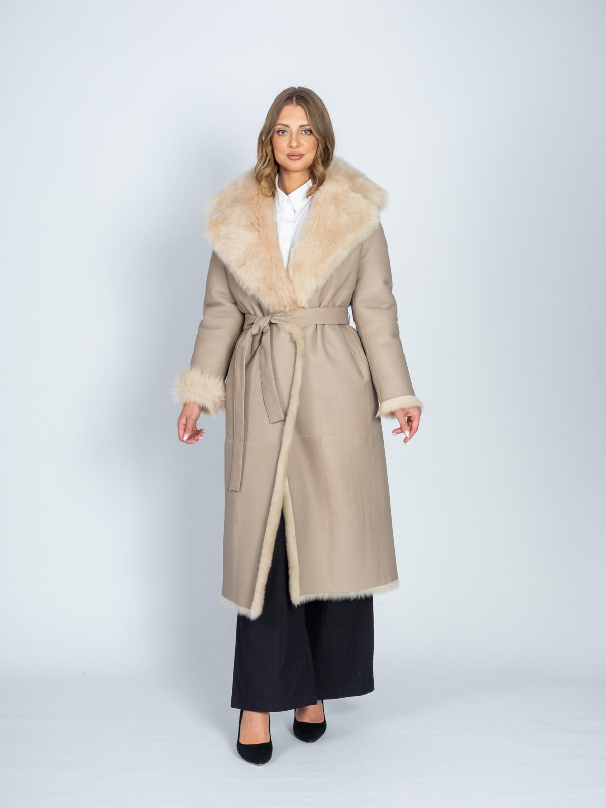 Дубленка из меха овчины DREJANI 132.SP/120DJ