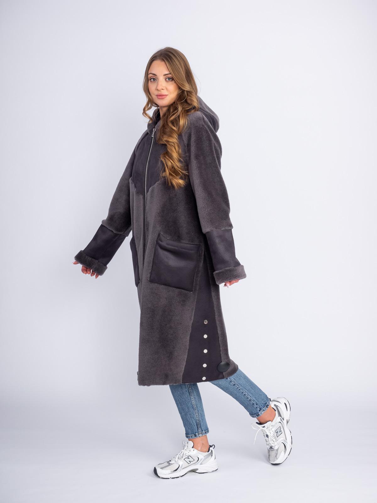 Шуба из эко-меха Дианель Меховой дом Э-130