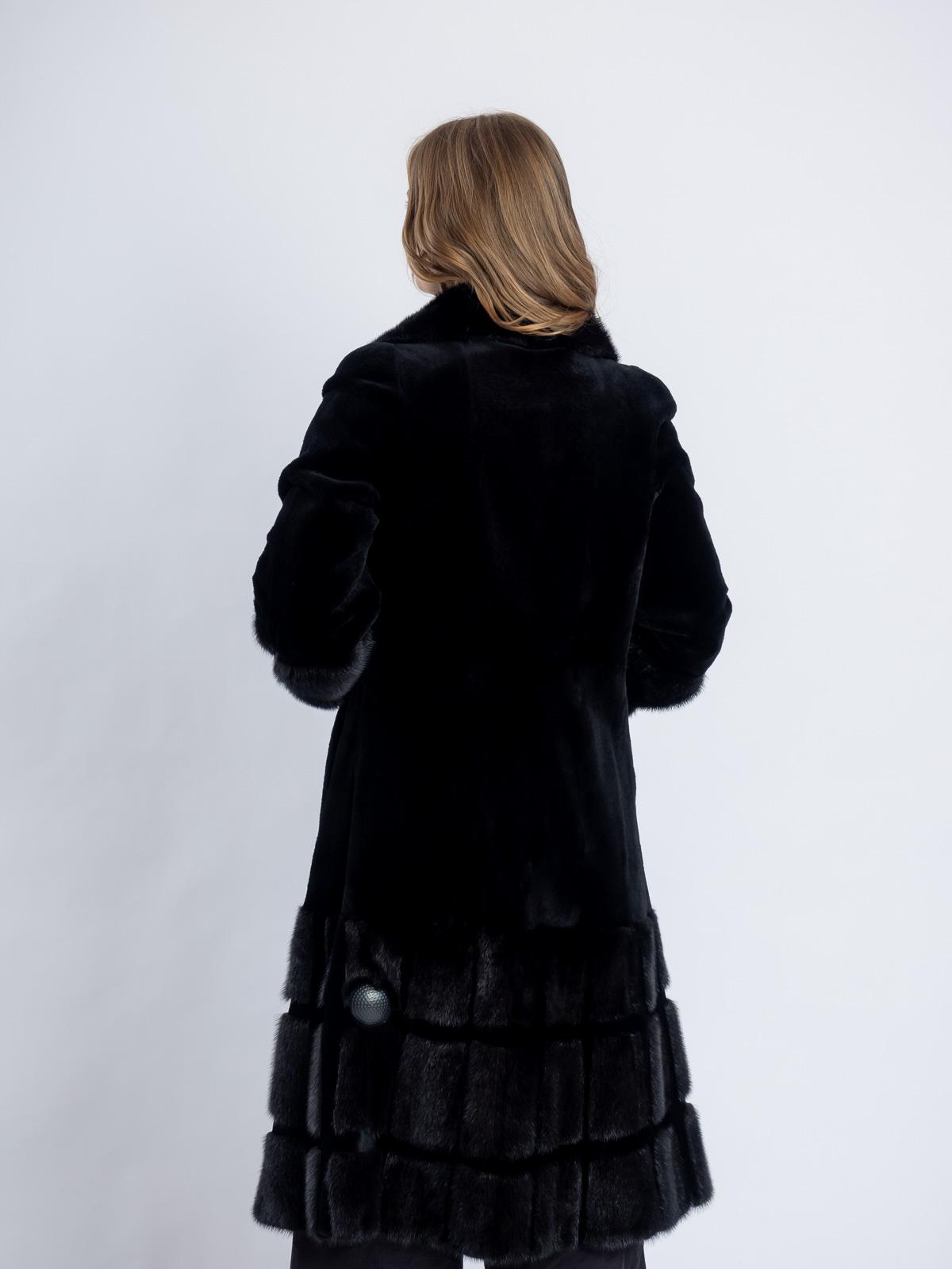 Шуба из меха кролика Меха Пятигорска С-66