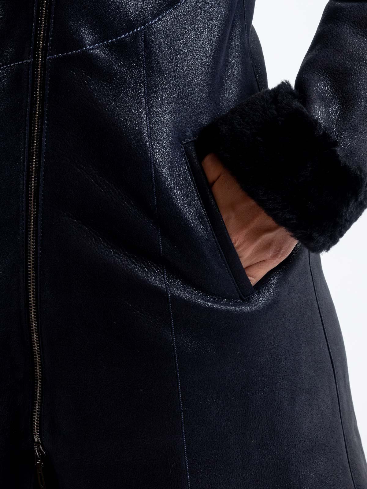 Дубленка из меха овчины 10444