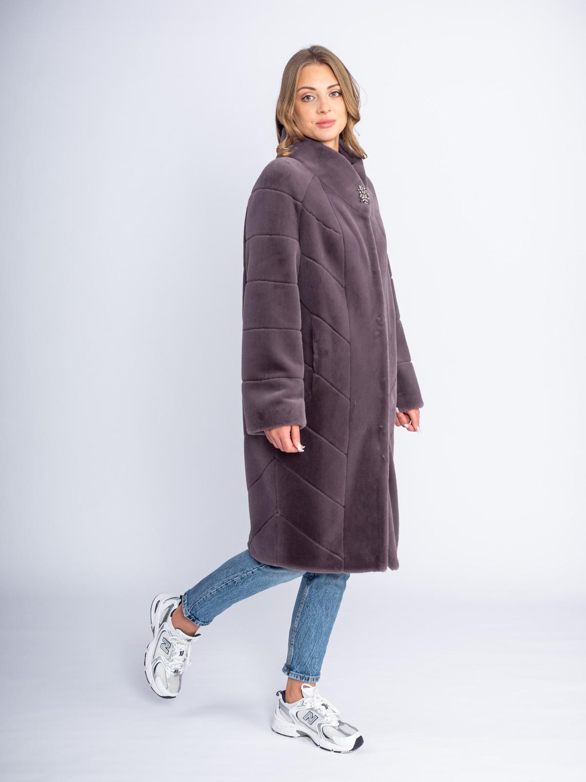 Шуба из эко-меха Simakhov SM1708