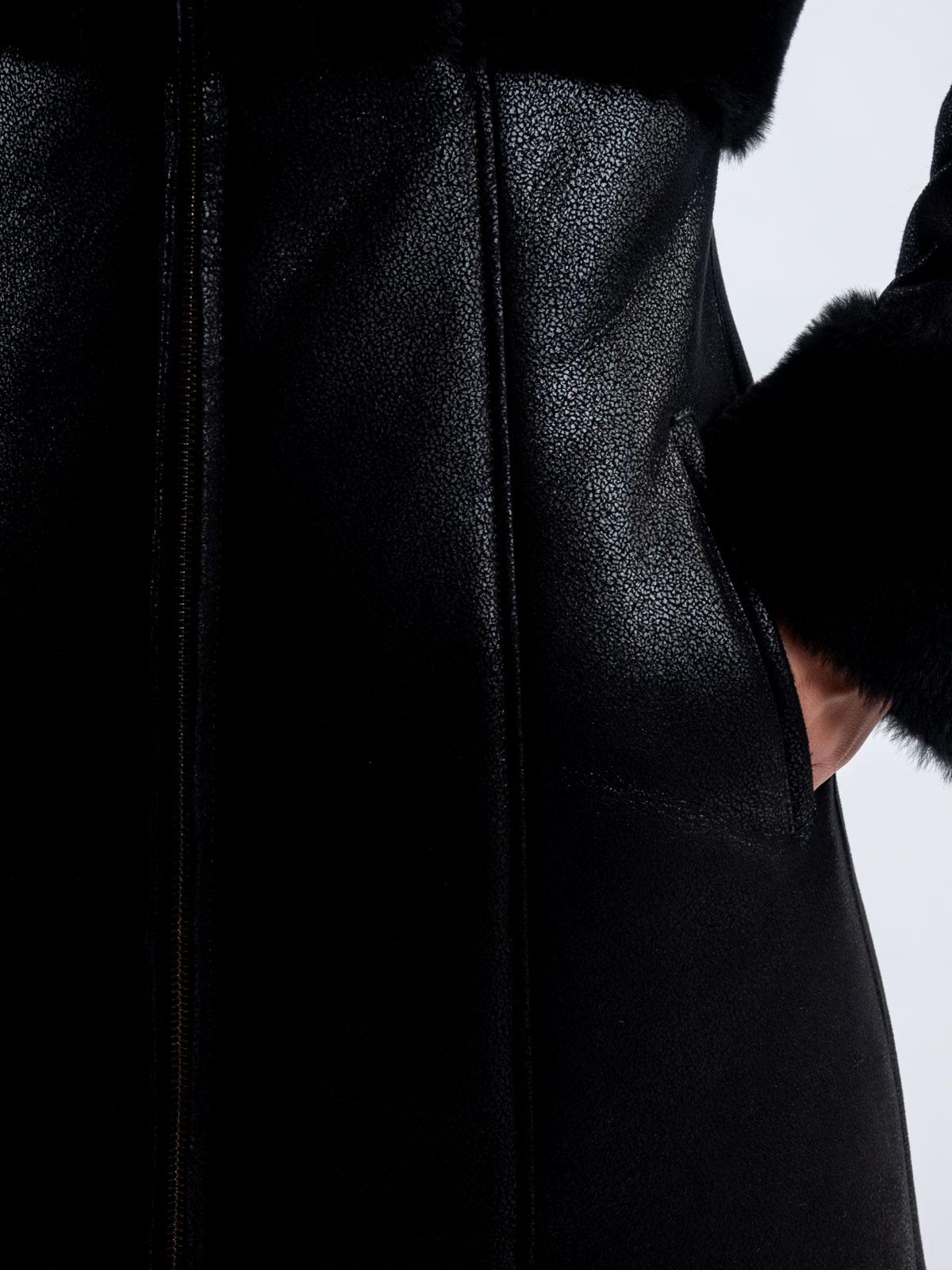 Дубленка женская из меха овчины Dio Gamez 10643