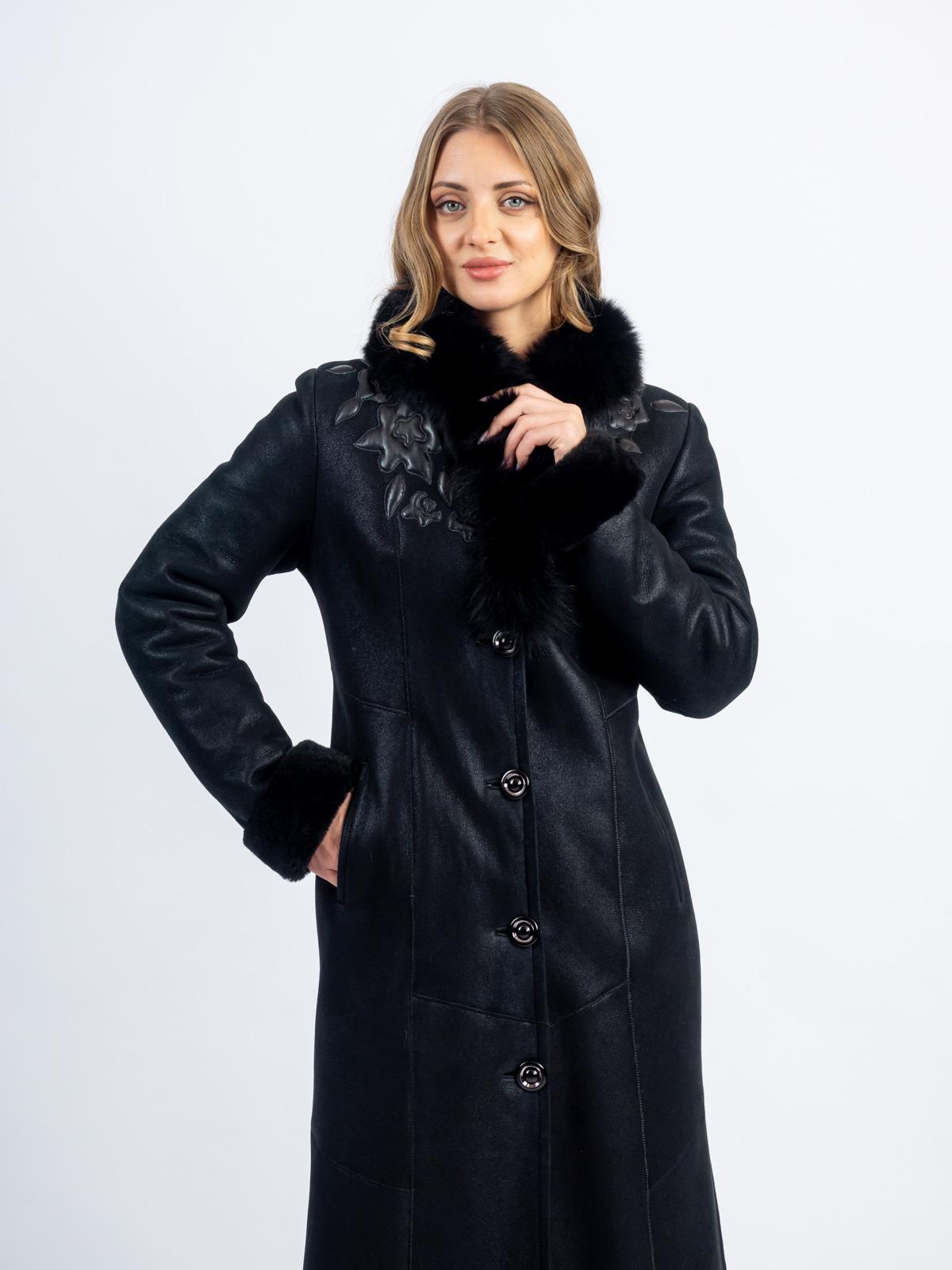 Дубленка из меха овчины S-3037