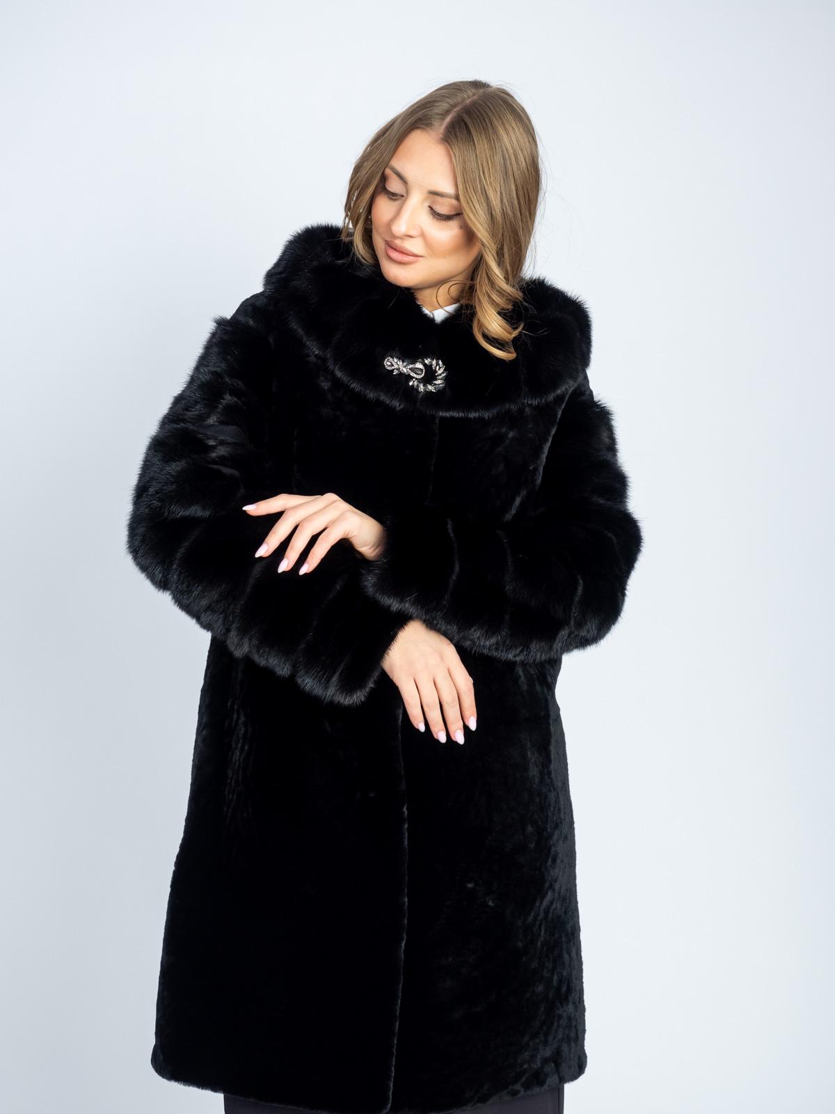 Шуба женская из меха овчины Лиэль 188
