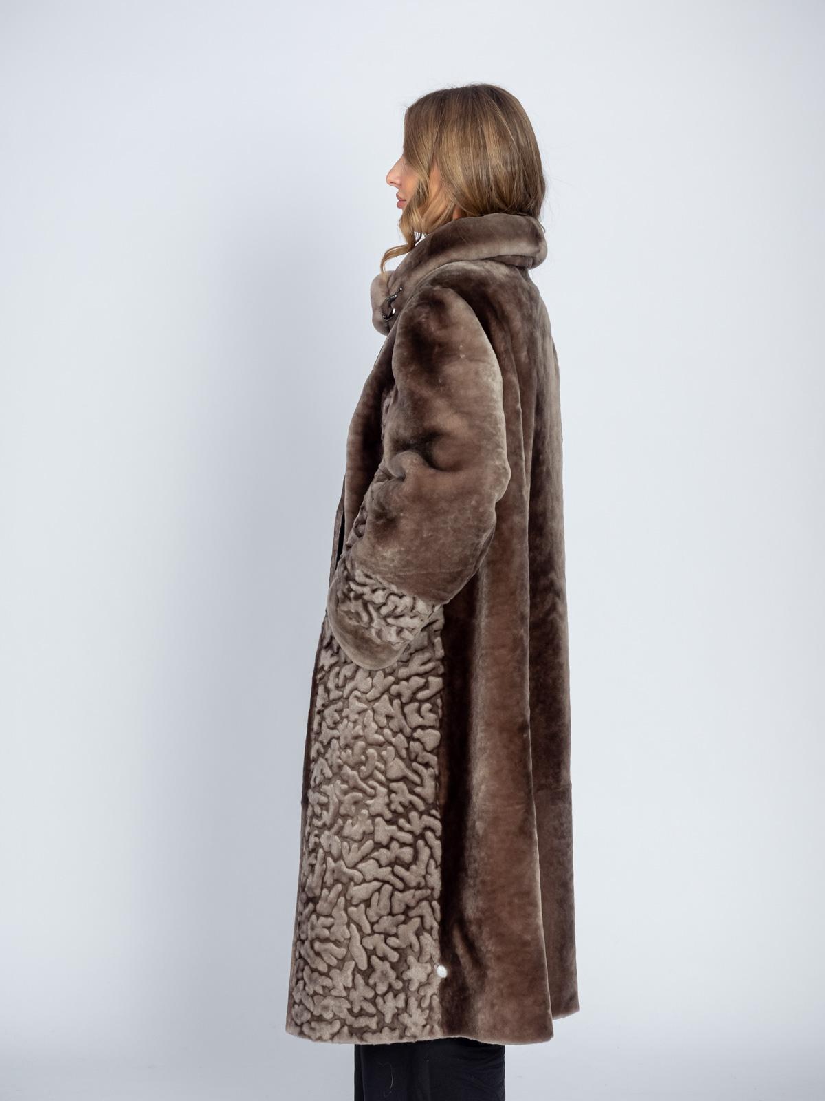 Шуба женская из меха овчины ADAMFIRST Есения