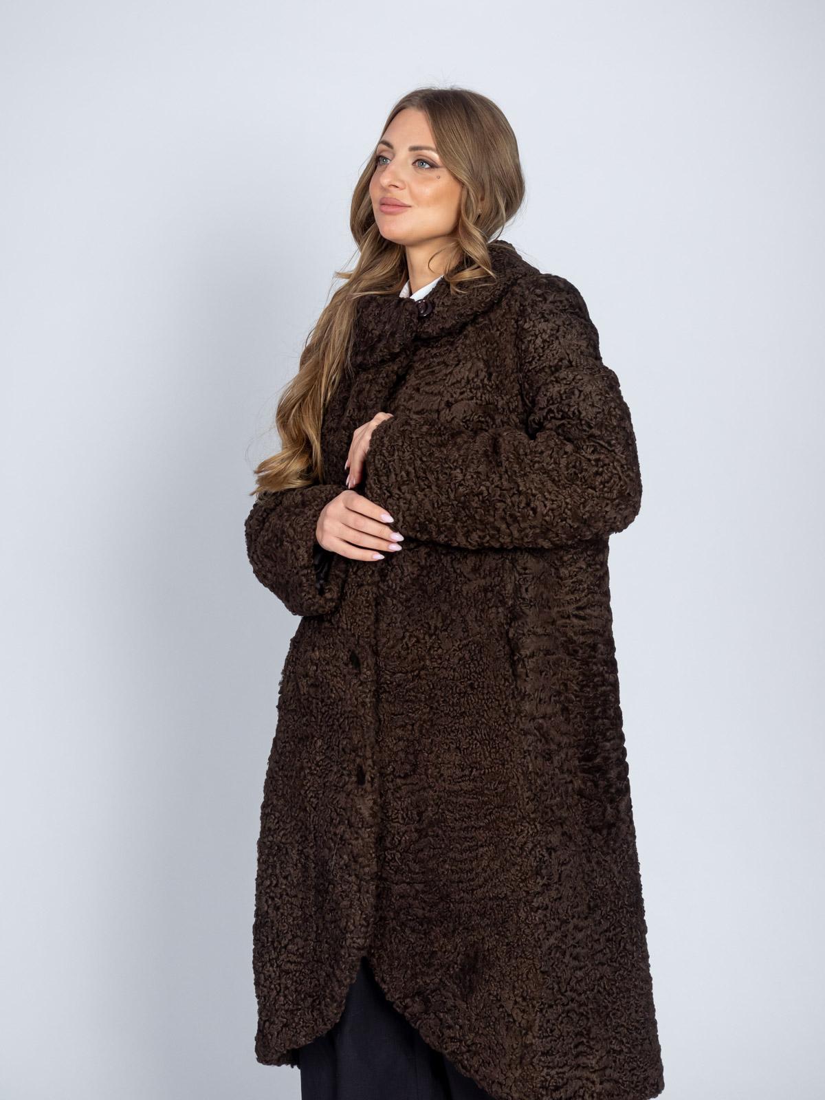 Шуба женская из меха каракуля Багира Л 17