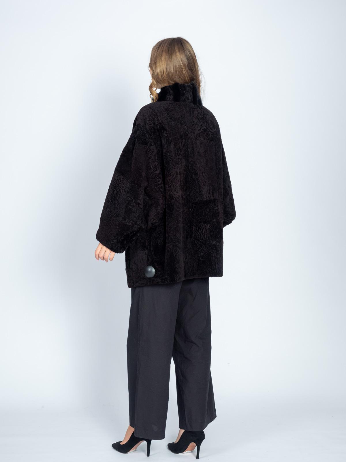 Шуба из меха овчины ALFAFUR К-03