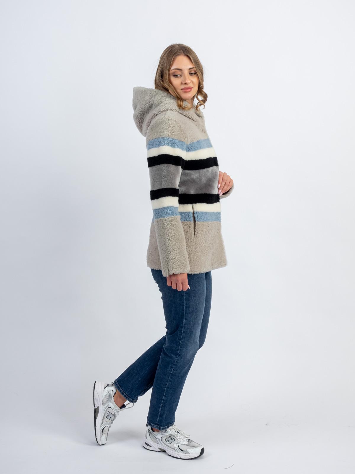 Шуба женская из меха овчины Carnelli BK.018.020