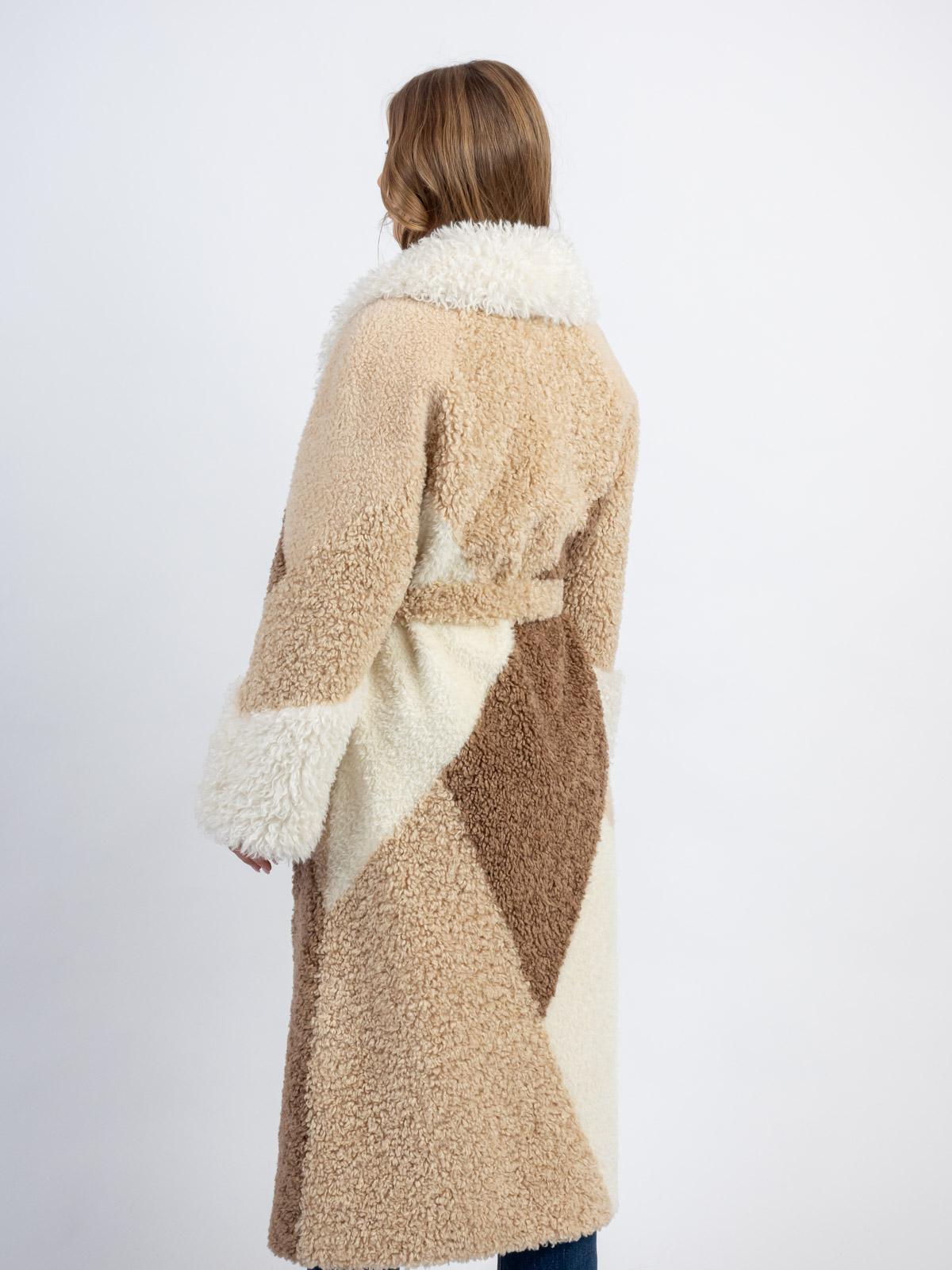 Шуба из эко-меха Adelina Fur Collection Лаура И-49