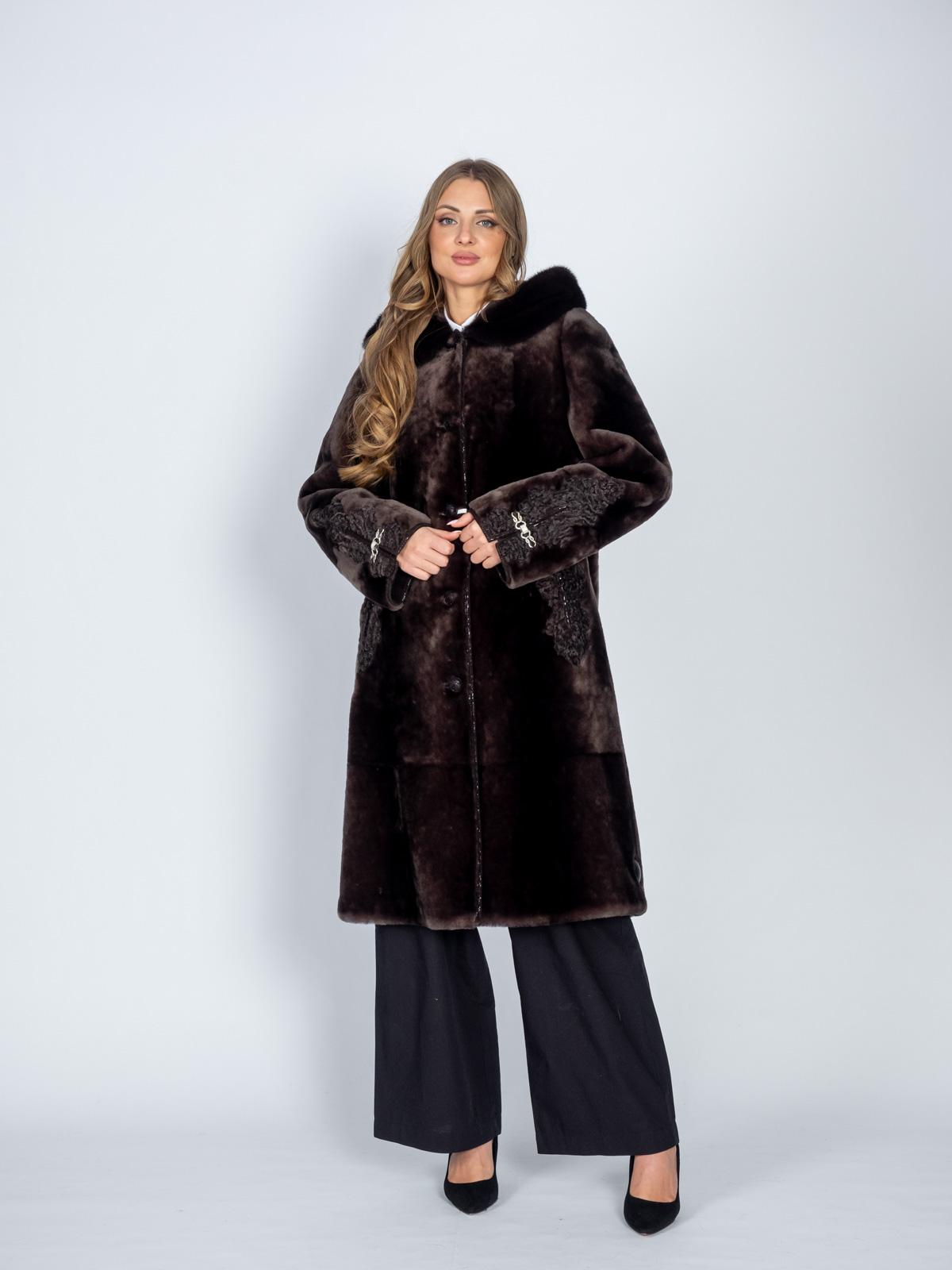 Шуба из меха овчины Арина Furs М-111