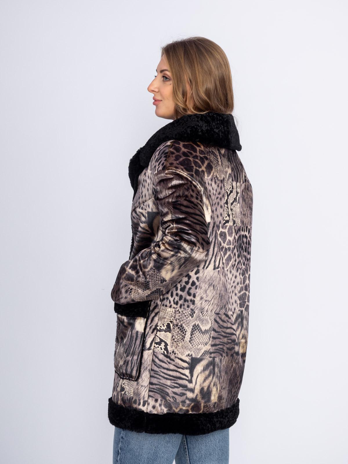 Шуба из эко-меха Simakhov SM2133