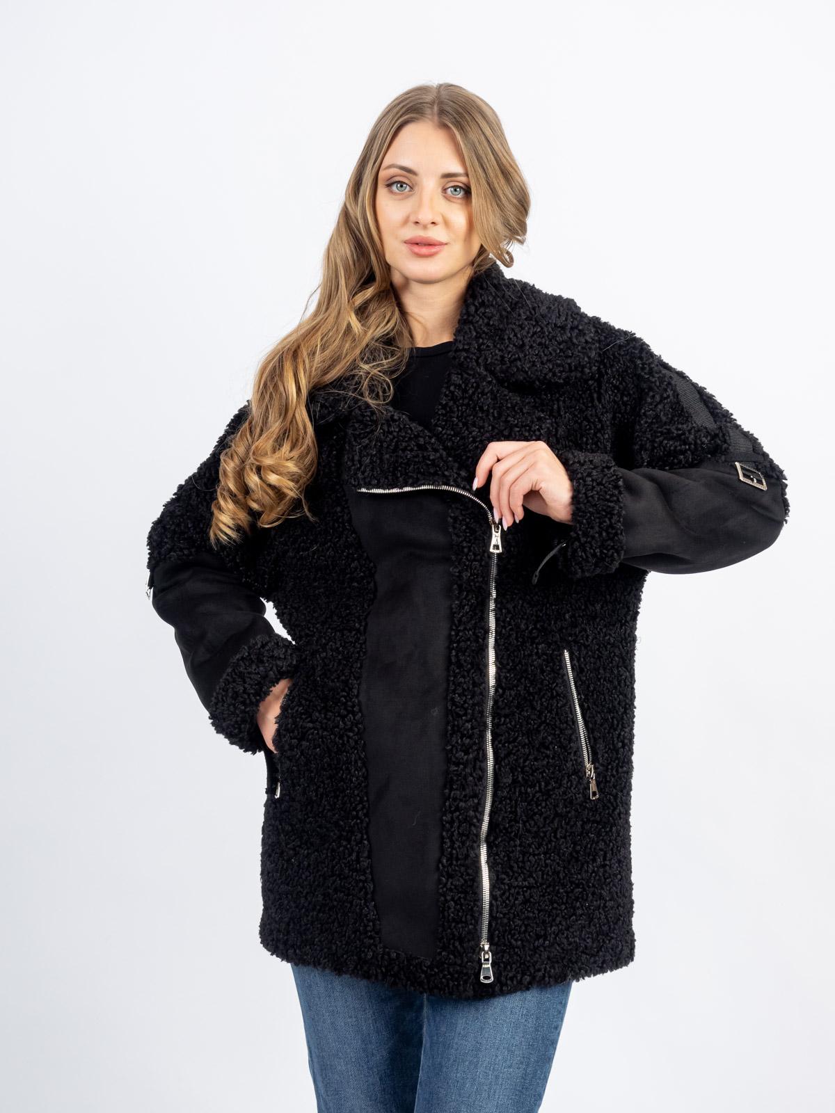 Куртка женская из экомеха 9802