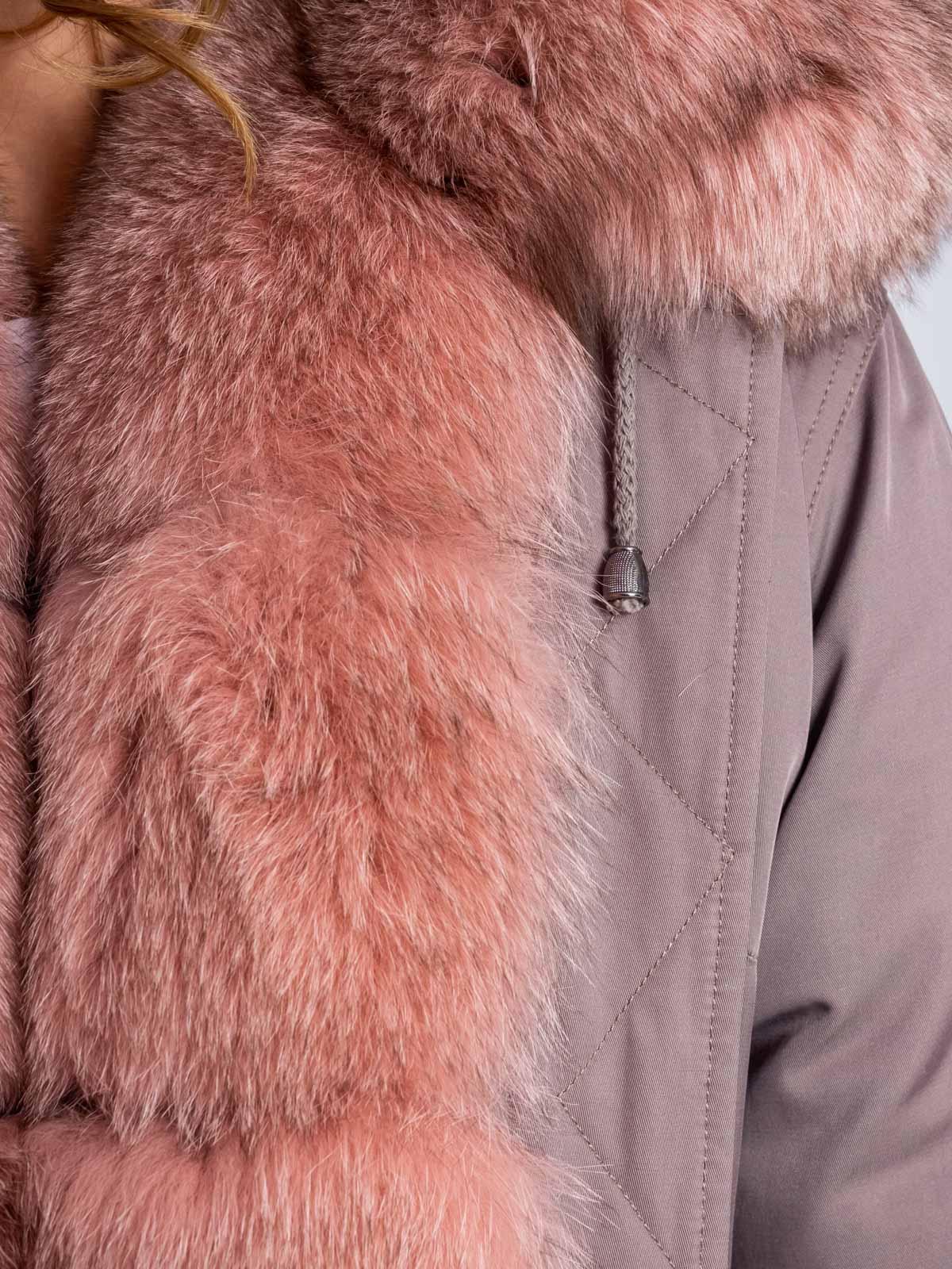 Пуховик женский зимний  OKSA FASHION 2540