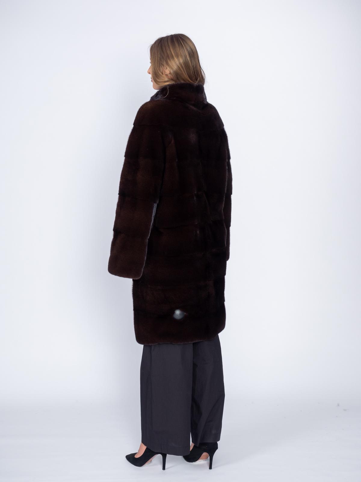 Шуба из меха норки Отрада 473