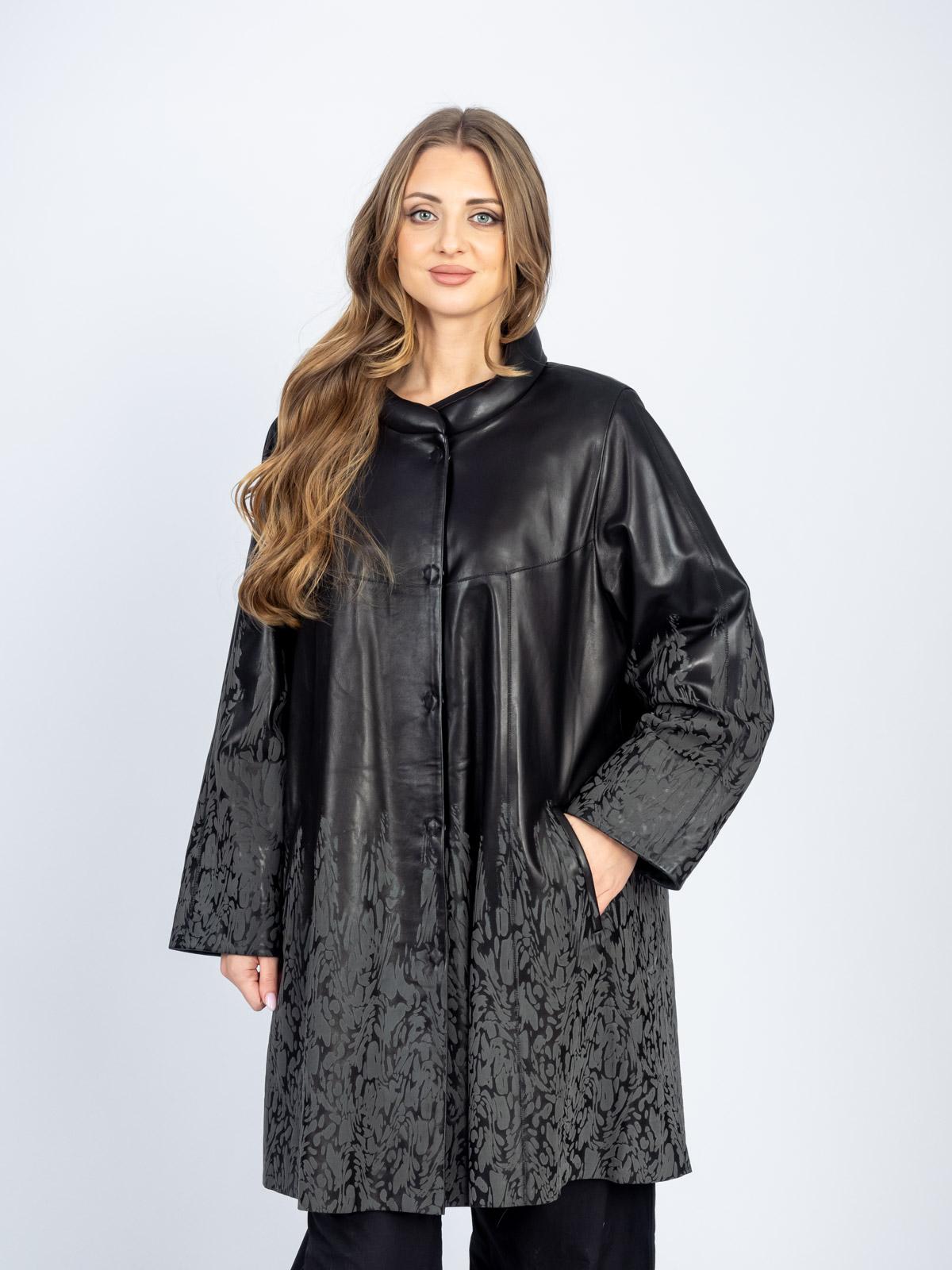 Плащ из натуральной кожи LINDI WEST 2354