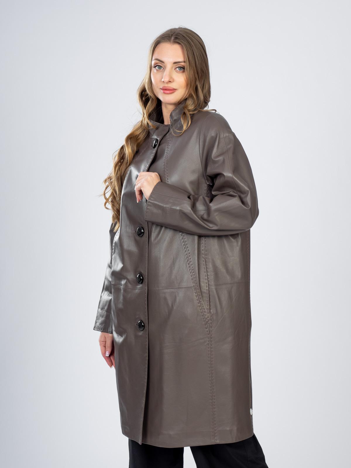 Пальто из натуральной кожи Lucrezia 18301