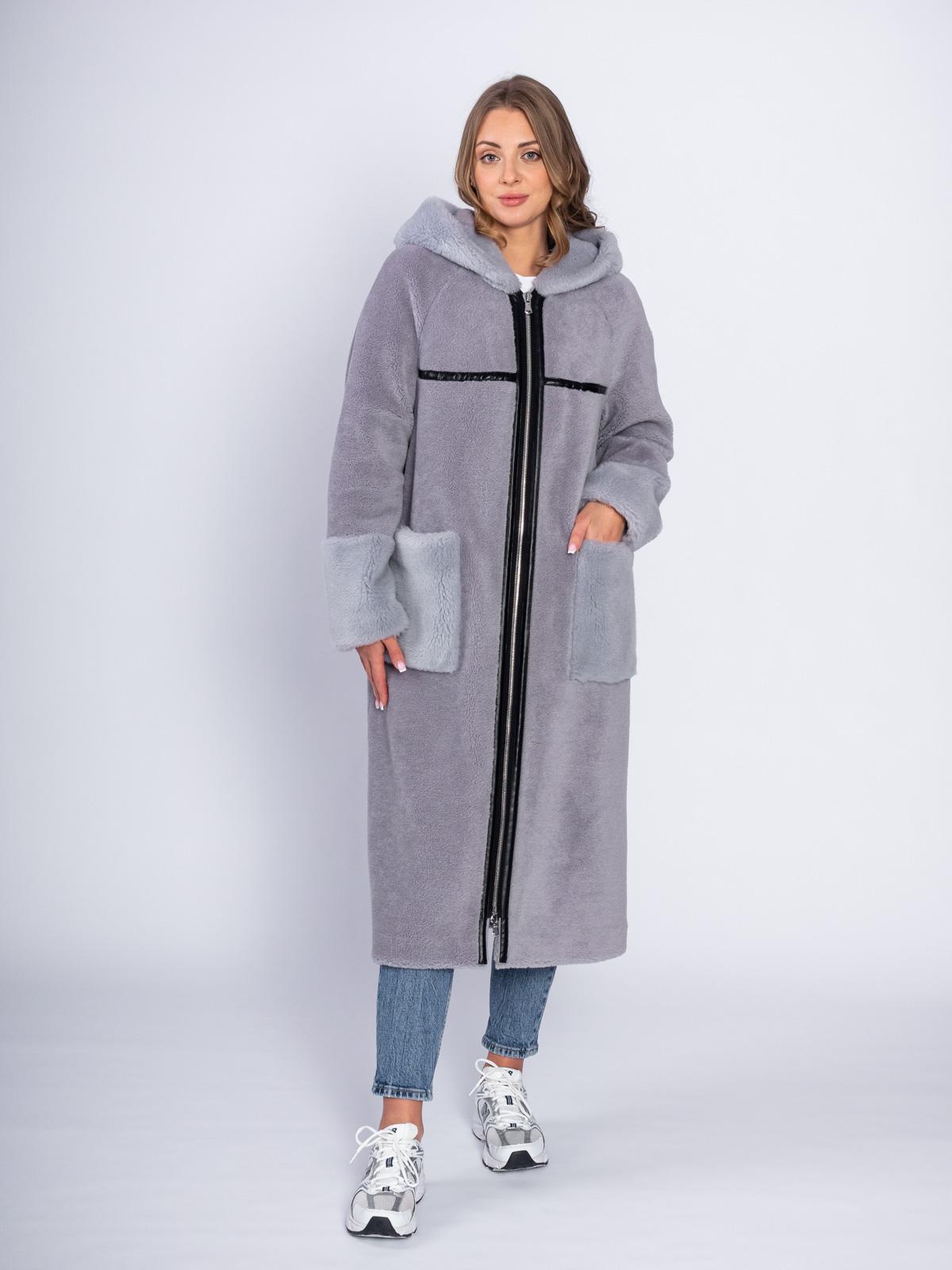 Шуба женская из эко-меха Дианель Меховой дом Э-92