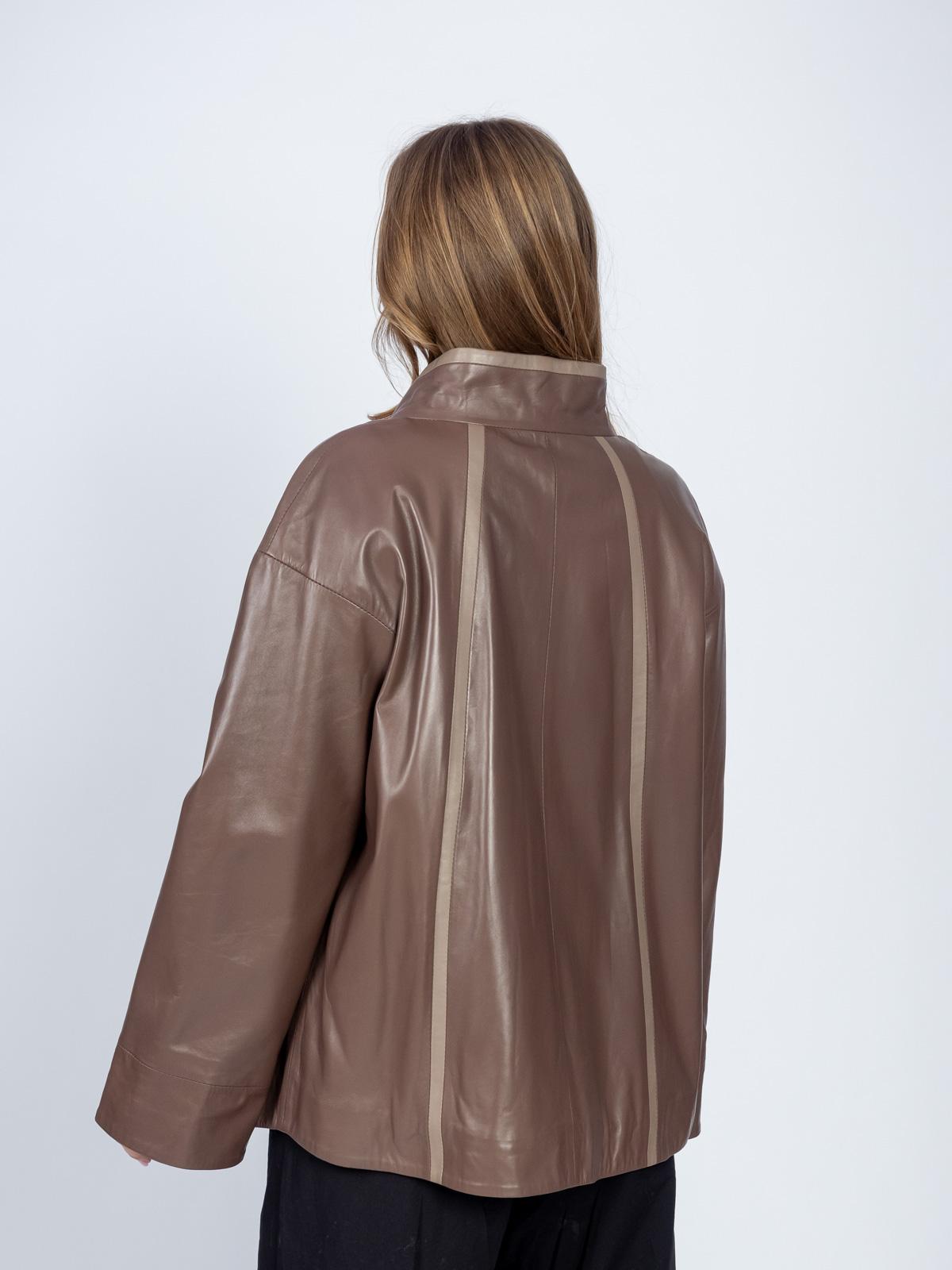 Куртка женская из натуральной кожи Via Valente К-427