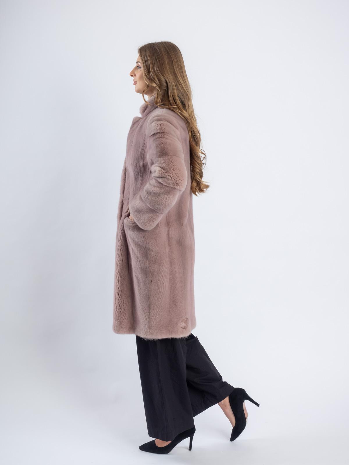 Шуба из меха норки женская DAI-ICHI- MADAM D-16-5039-1