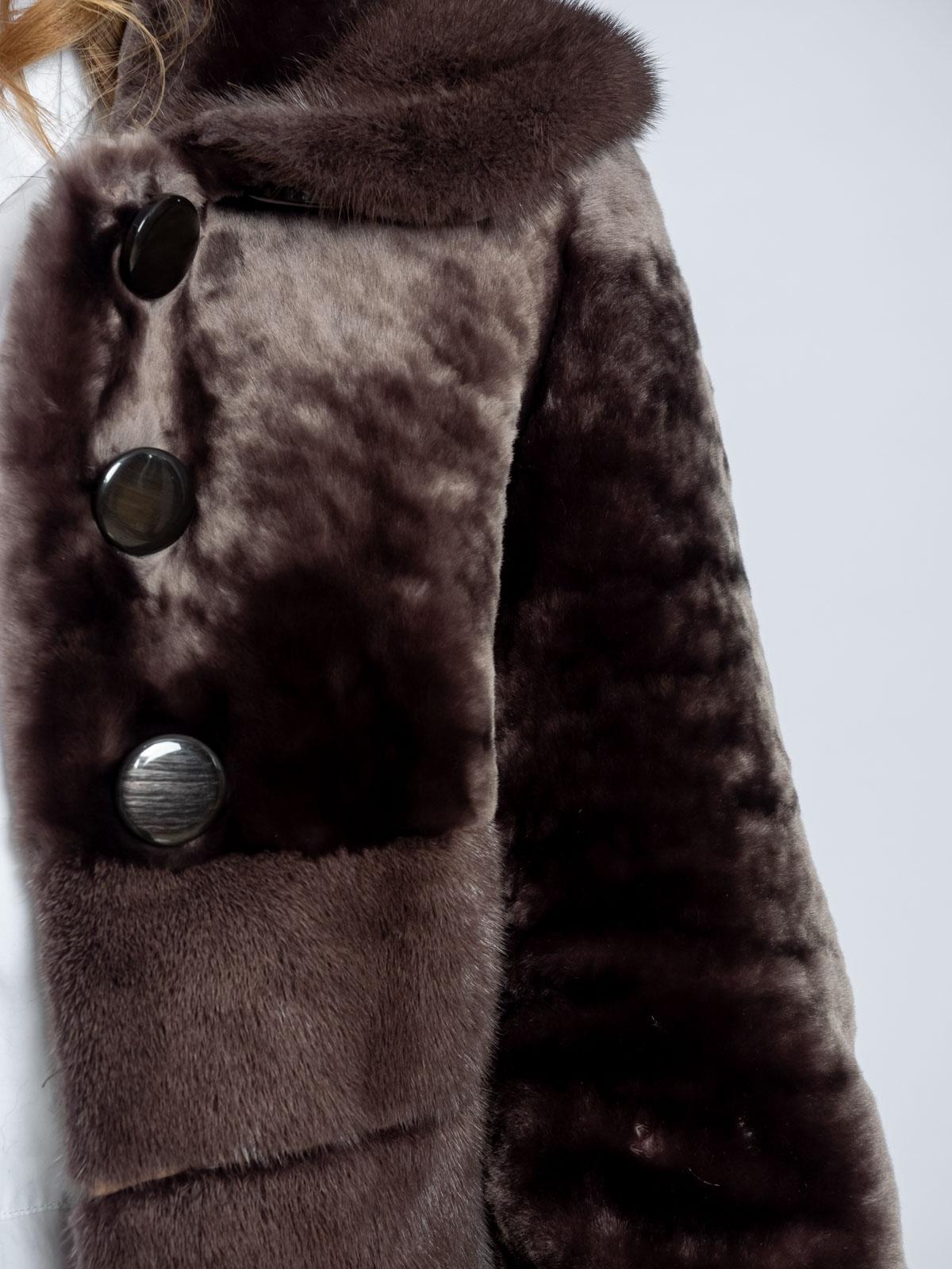 Шуба из меха овчины Roberto Rafio ГО-204