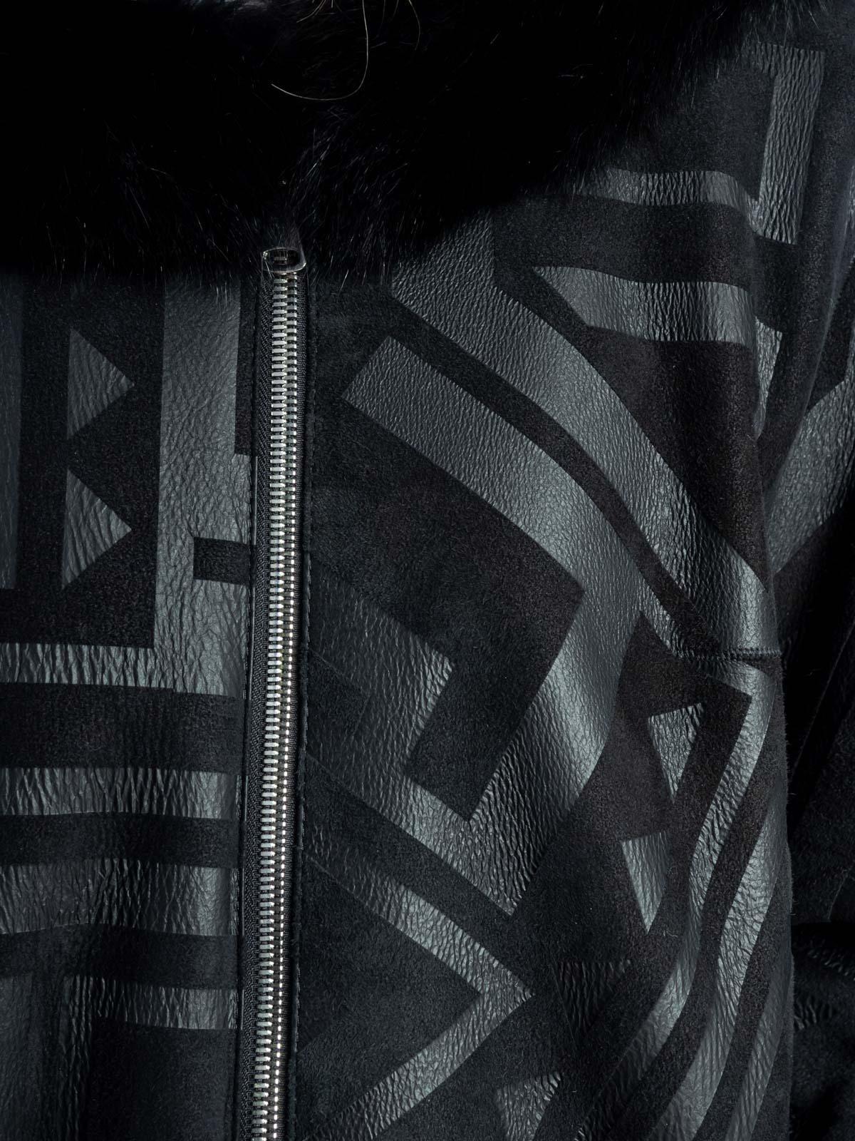 Дубленка женская из меха овчины Lindi West 7151-85KPST