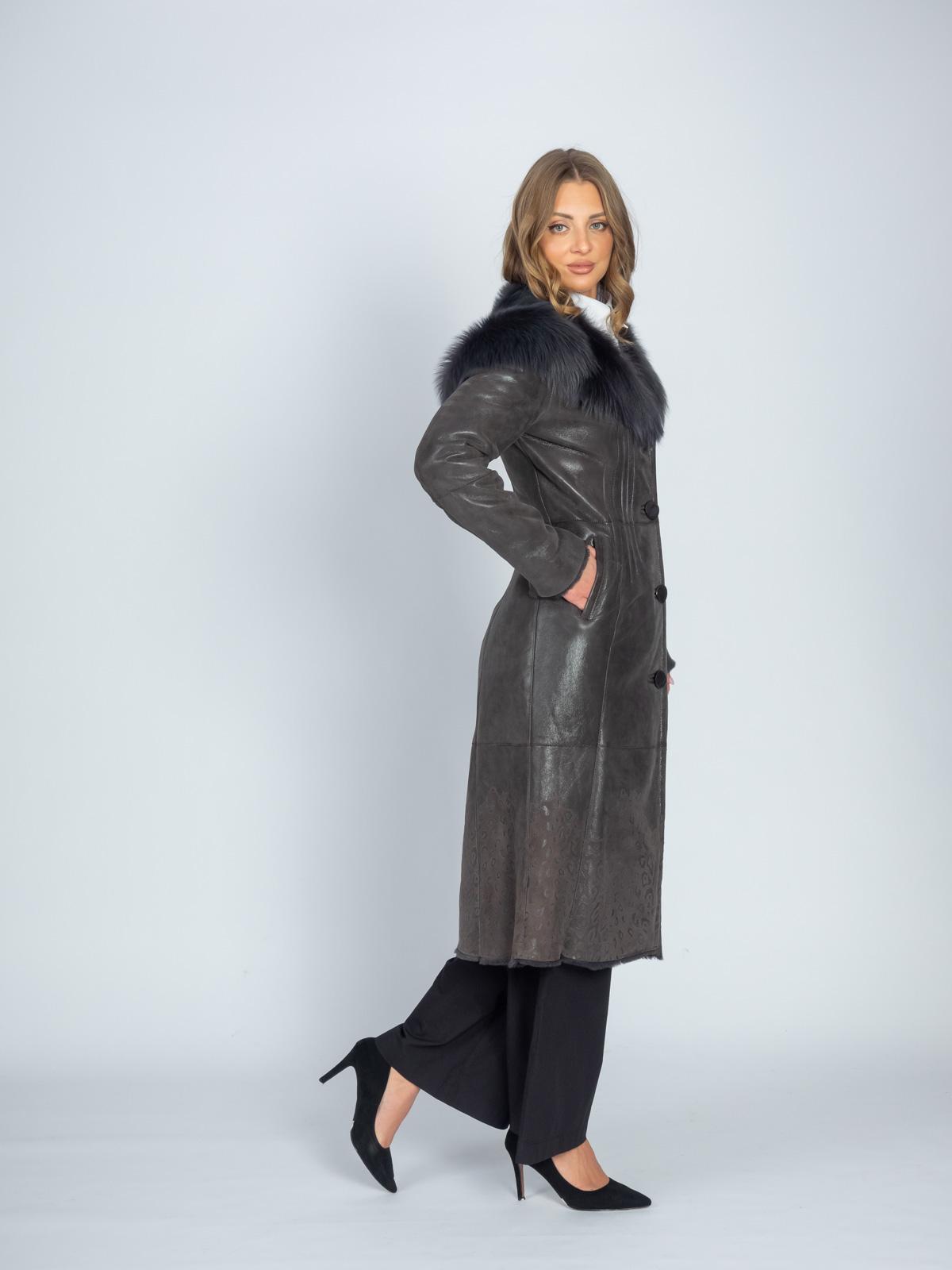 Дубленка женская из меха овчины AFM-KUNCHE 6