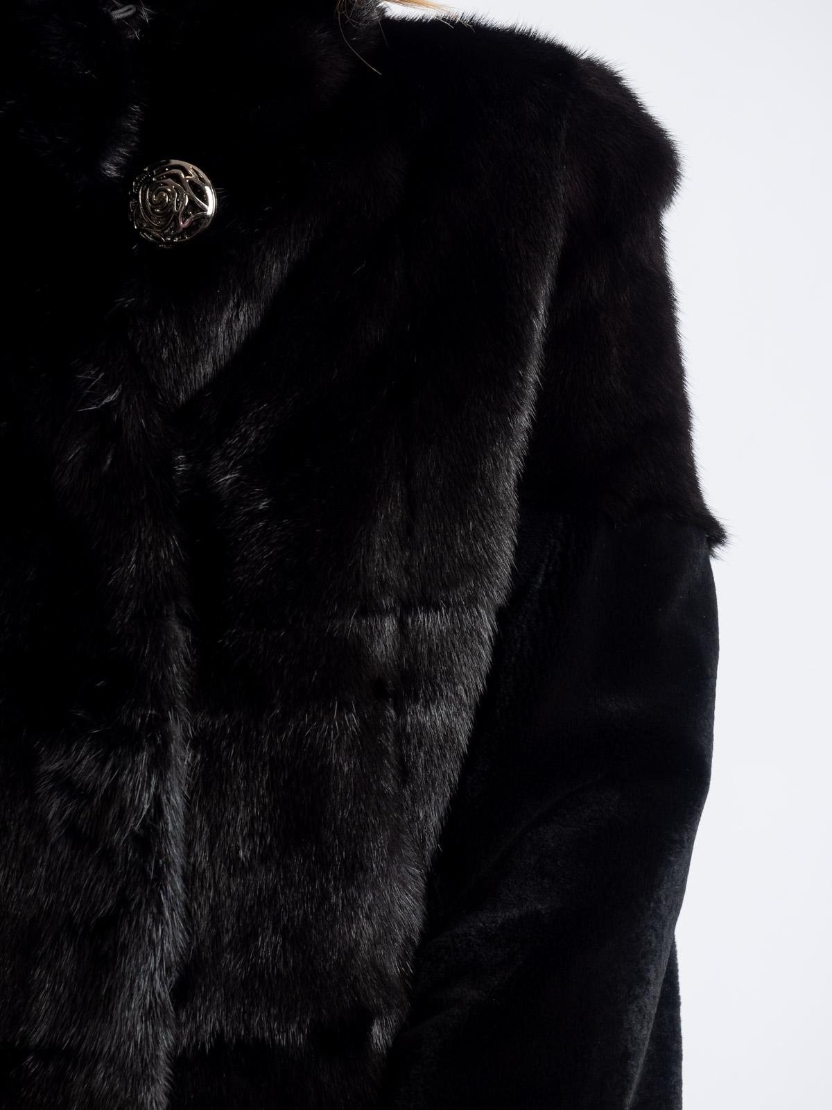 Шуба женская из меха норки Френч №3