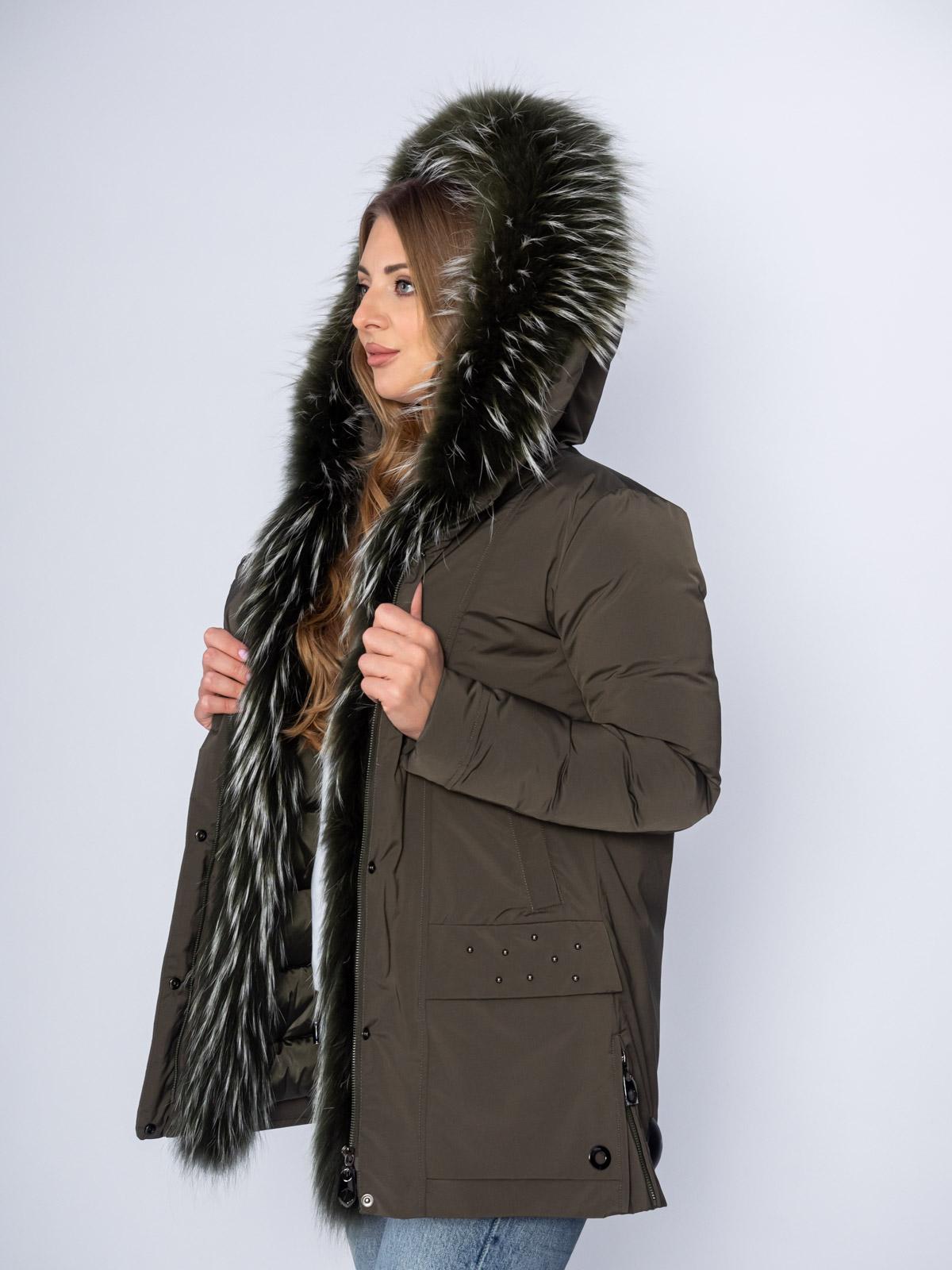 Пуховик женский 829