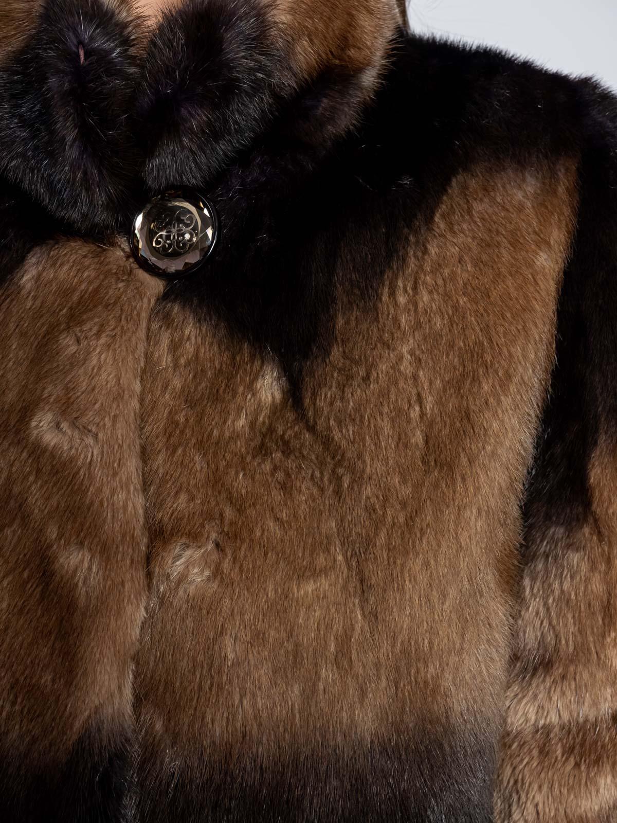 Шуба норковая Классика Прямая пластины