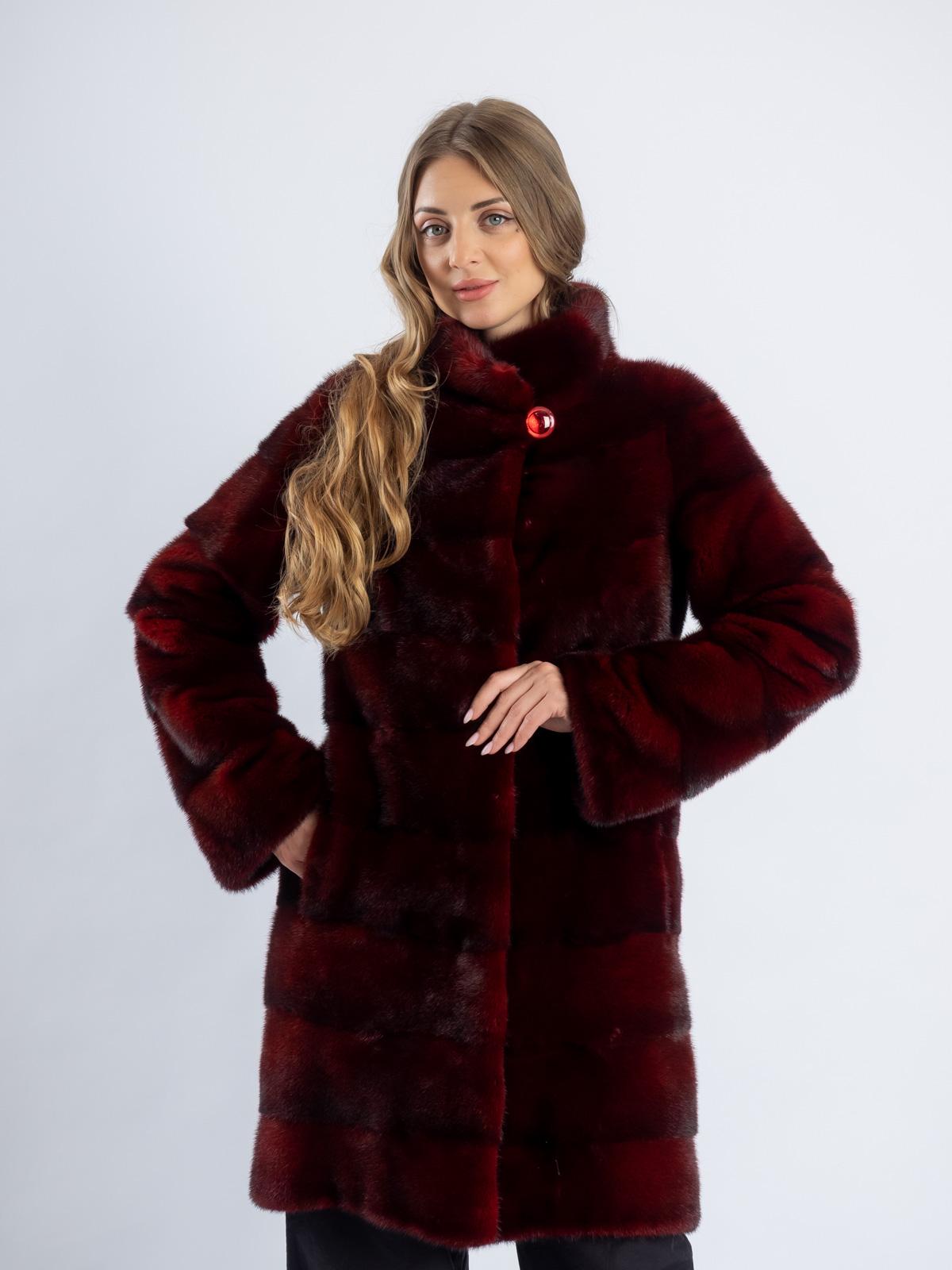 Шуба норковая женская Меха России 302-16