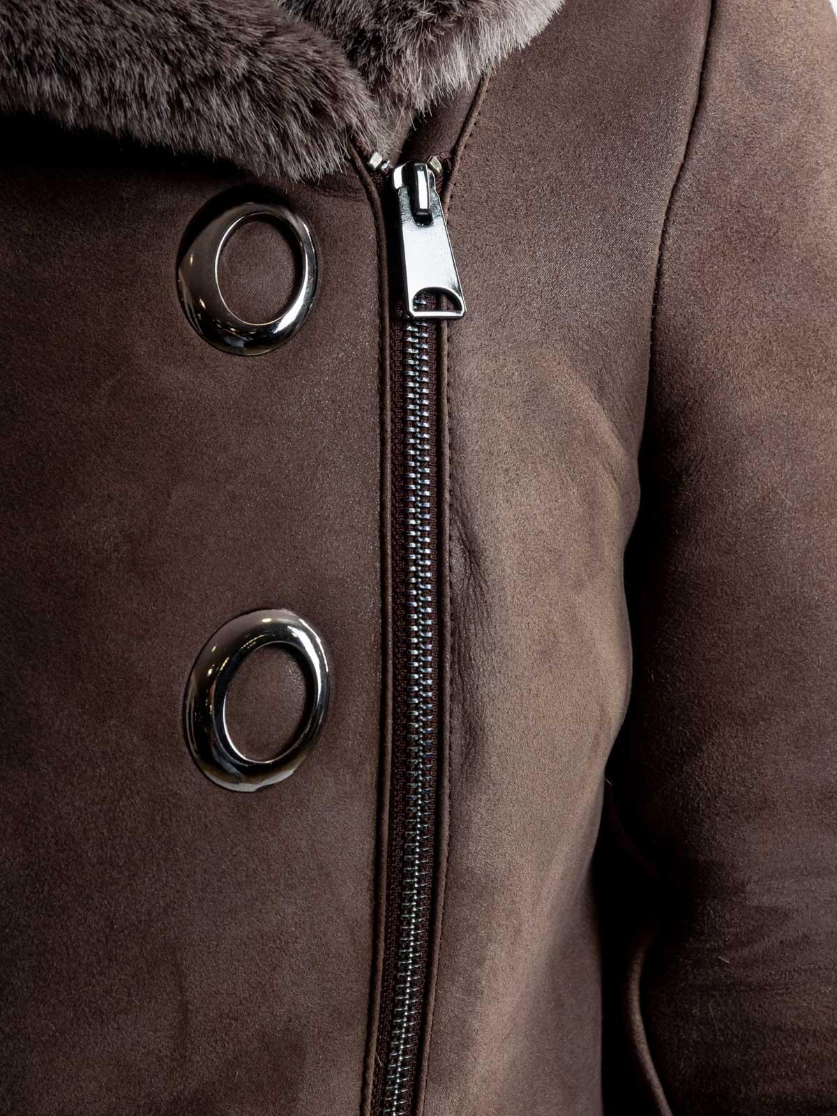 Дубленка женская из меха овчины Lucrezia 7017