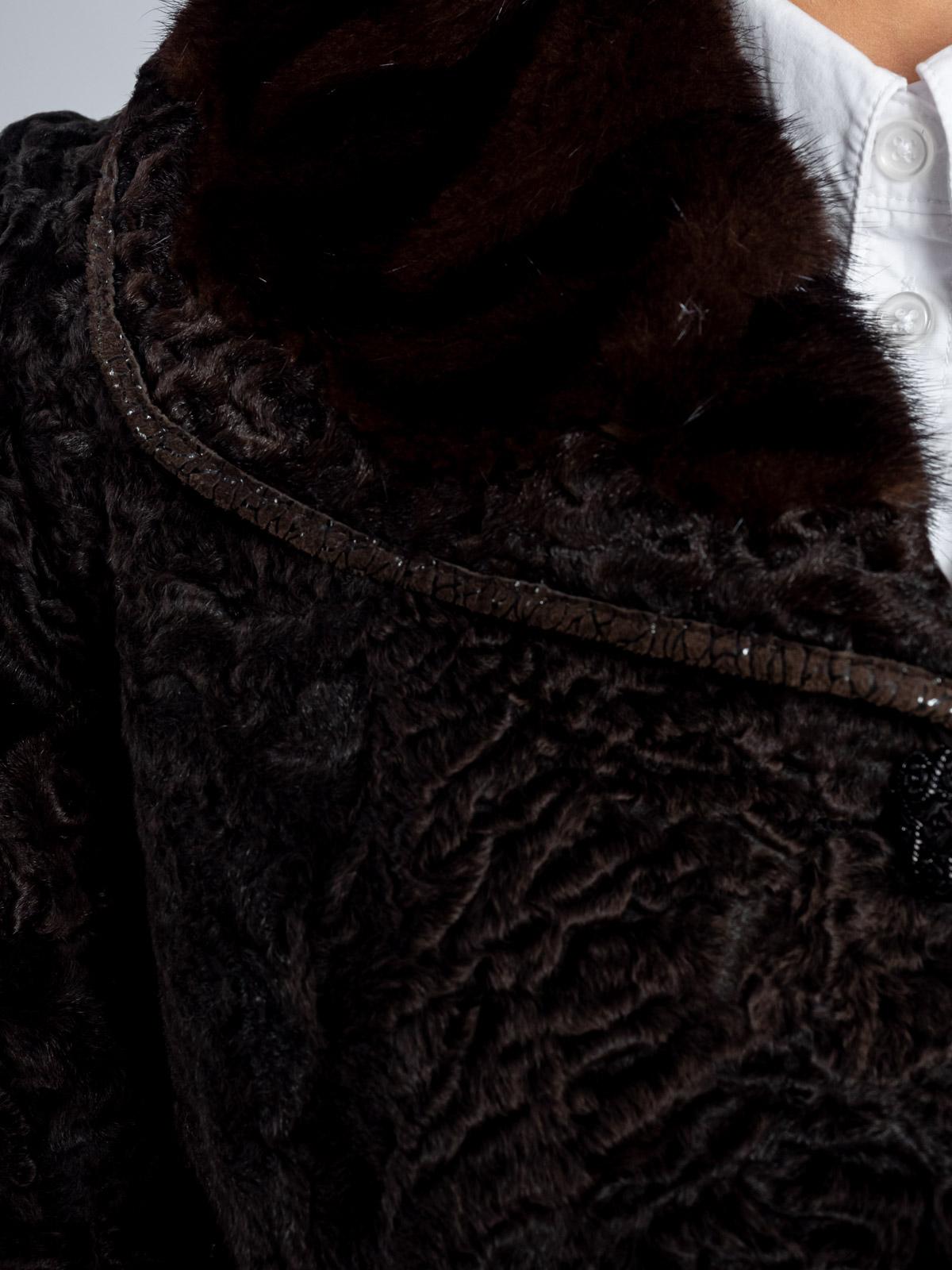 Шуба из меха каракуля Багира Л 83/2