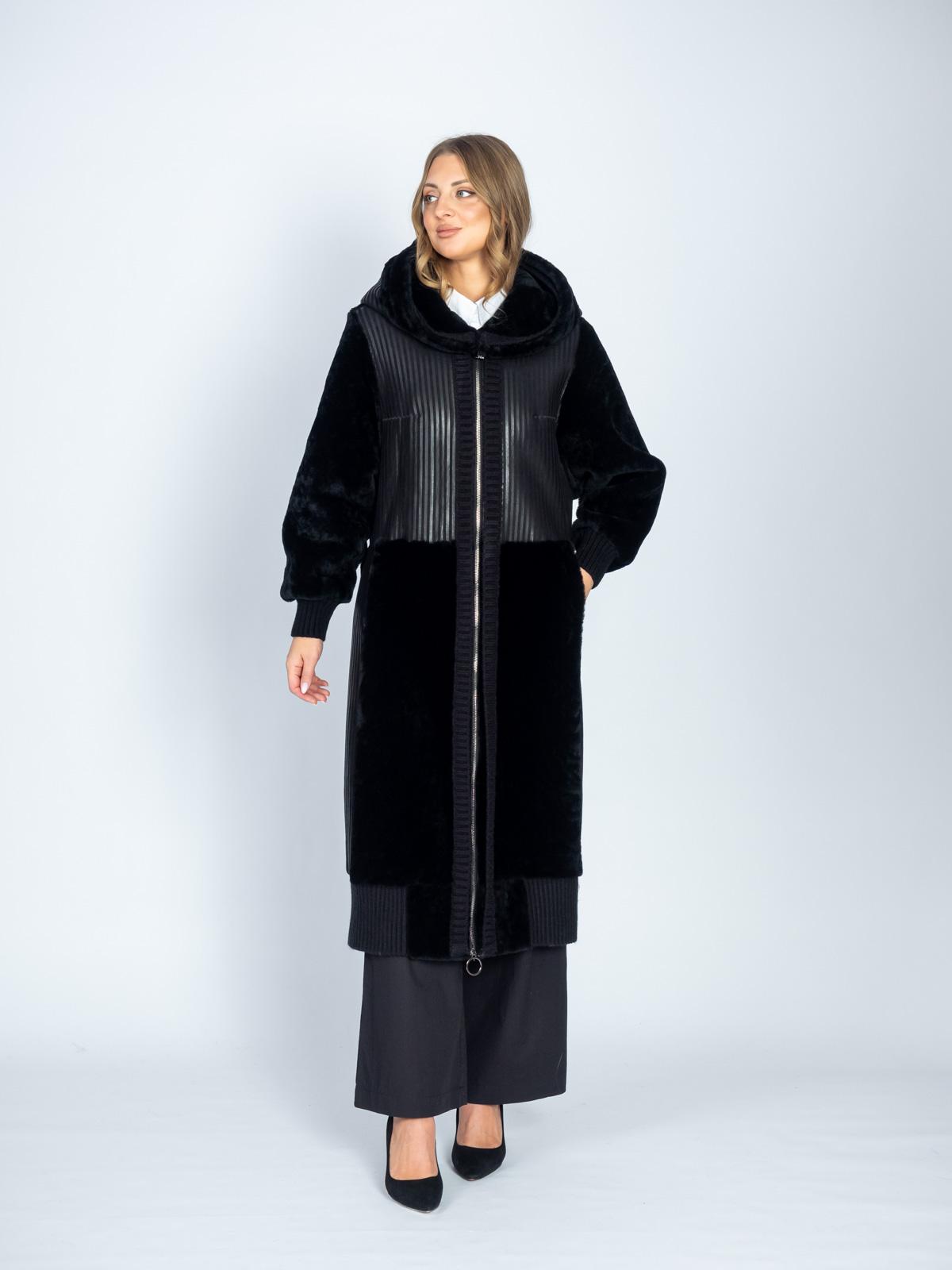 Дубленка женская из овчины Lindi West 7037-115